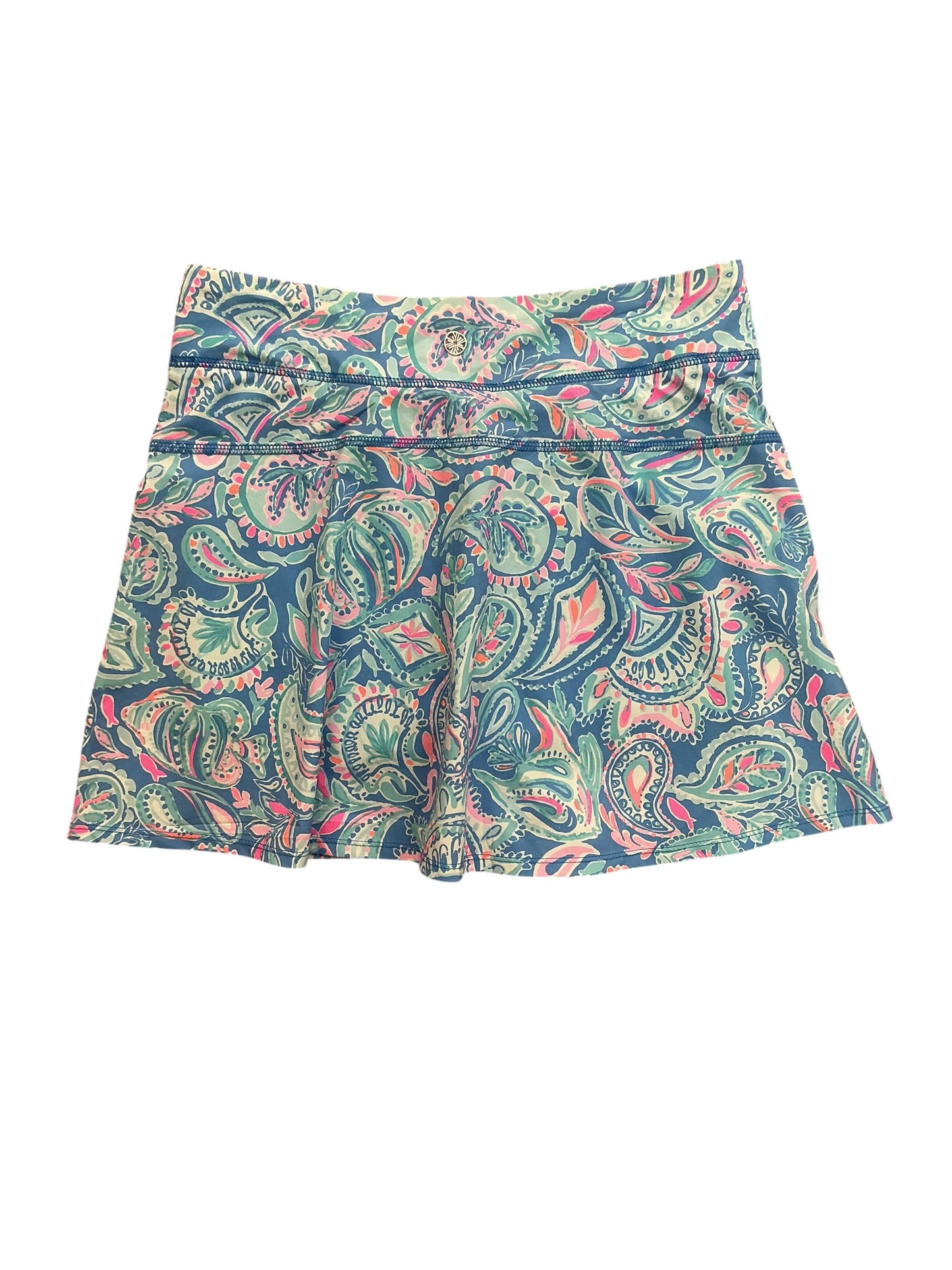 Lilly Pulitzer Darlene Skort Zanzibar Blue Fish Kiss - Size 4