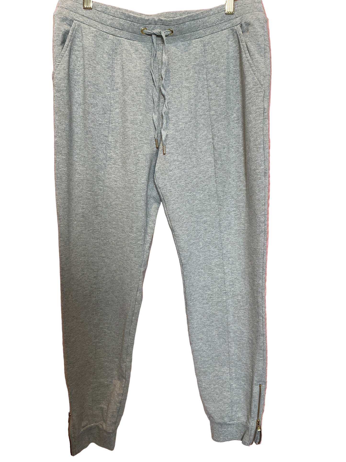 Lilly Pulitzer Evia Shimmer Terry Seaide Gray jogger - Size M