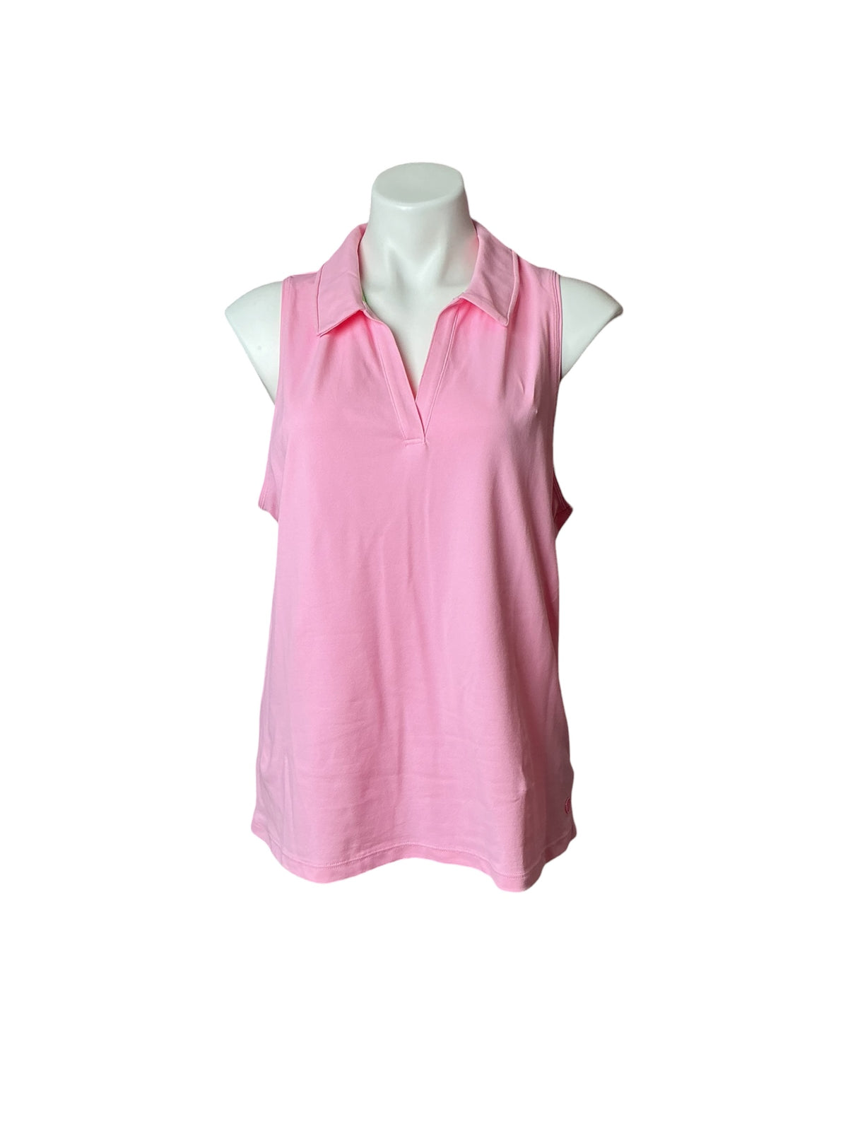 Lilly Pulitzer NWT Alister Polo UPF 50+ Conch Shell Pink - Size XL