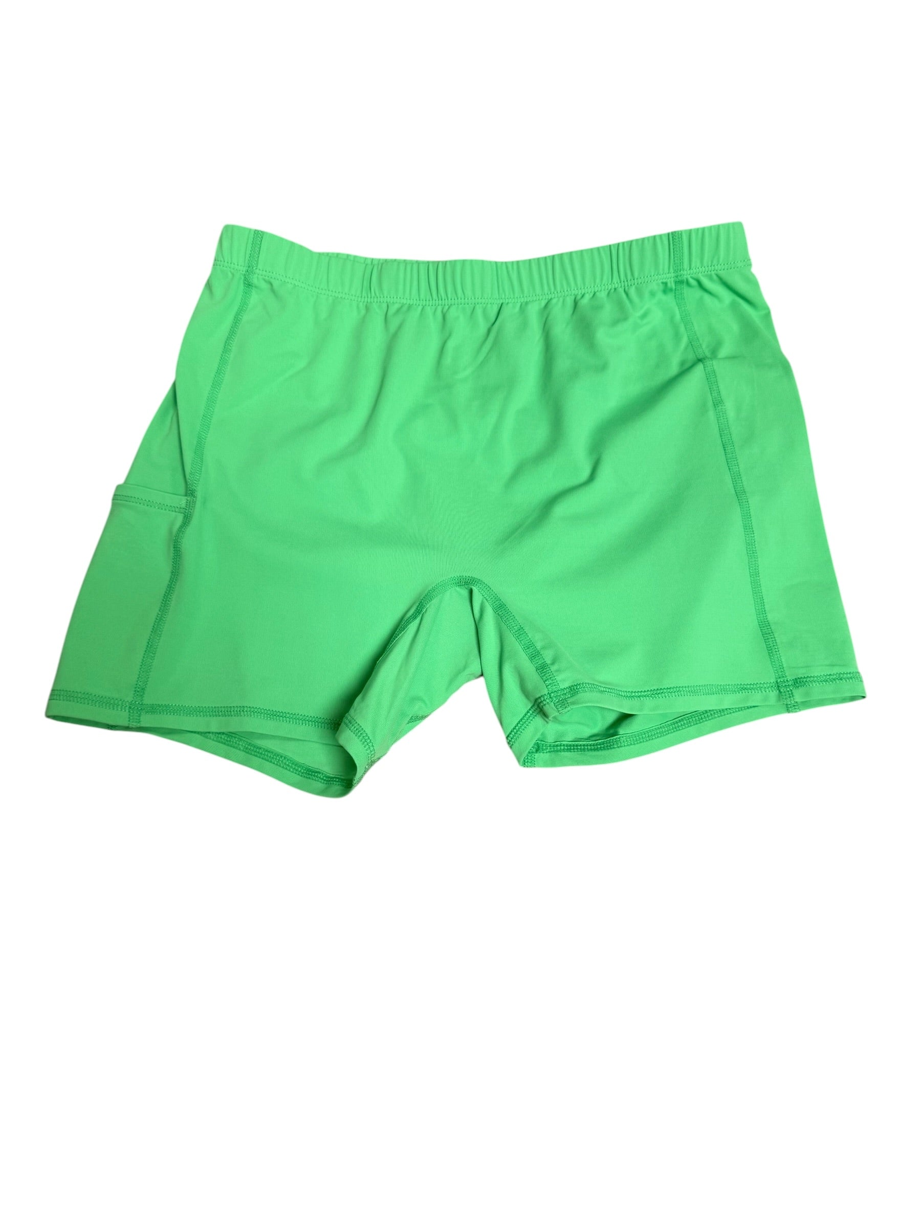 Lilly Pulitzer Luxletic Bike Short, Green- Size S