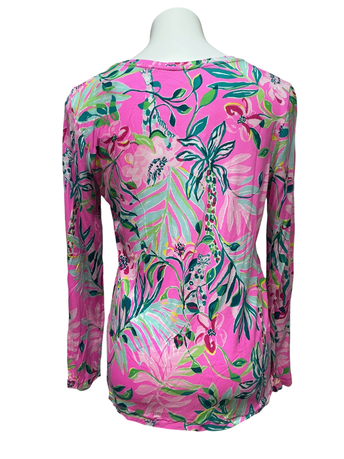 Lilly Pulitzer Pajama Knit Top I'm Feline Fine - Size M