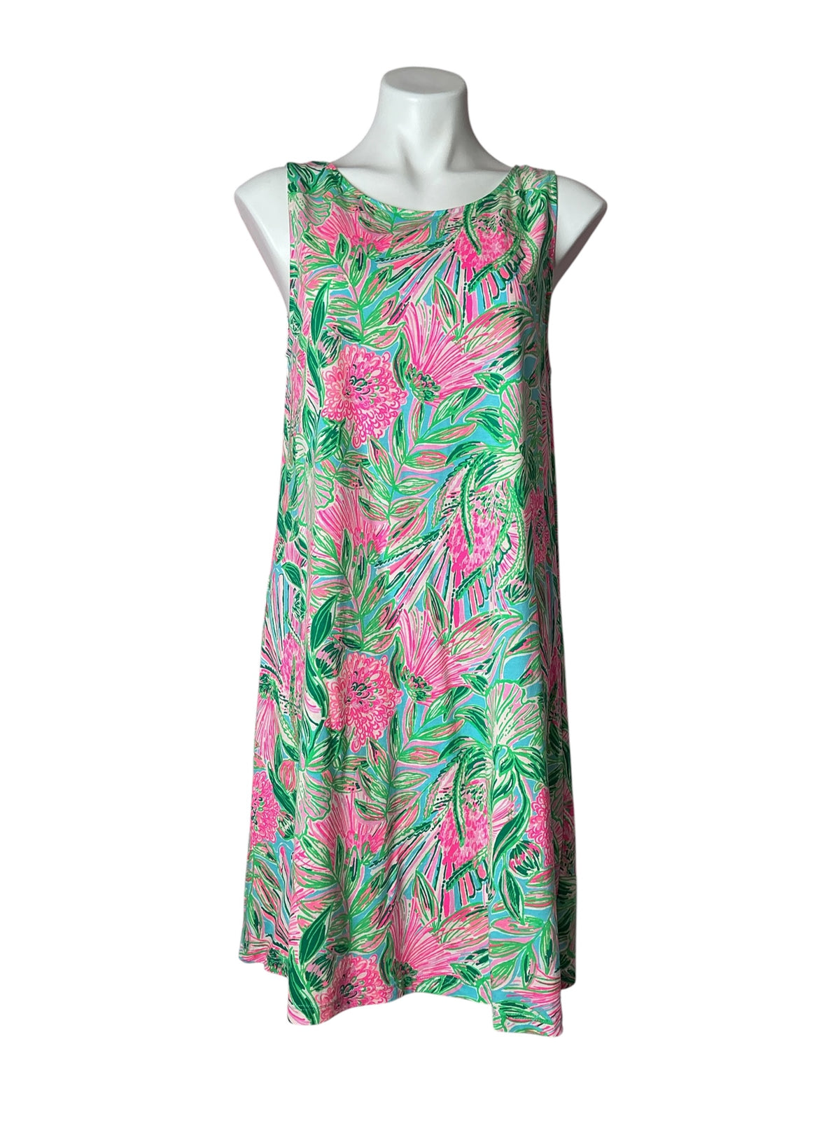 Lilly Pulitzer Kristen Swing Dress Coming In Hot - Size L