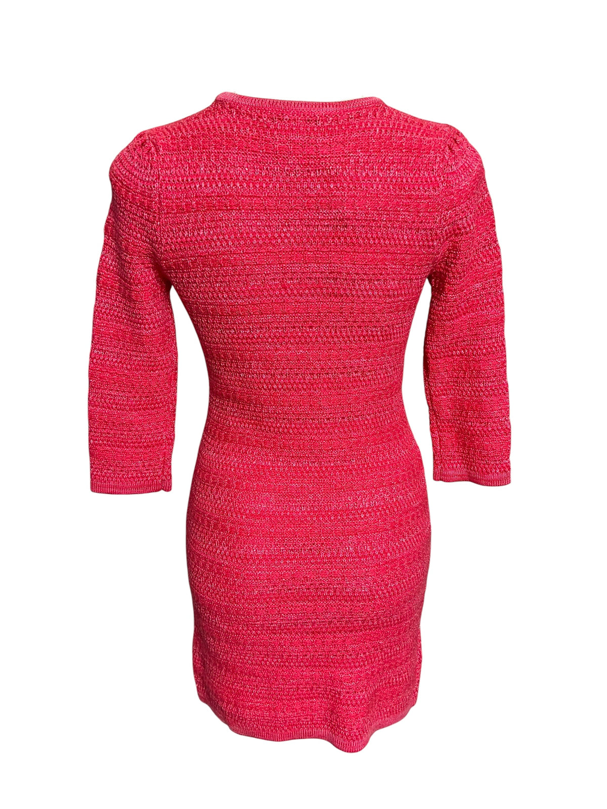 Lilly Pulitzer NWT Rhysa Sweater Dress Cherry Red Metallic Marl - Size XS