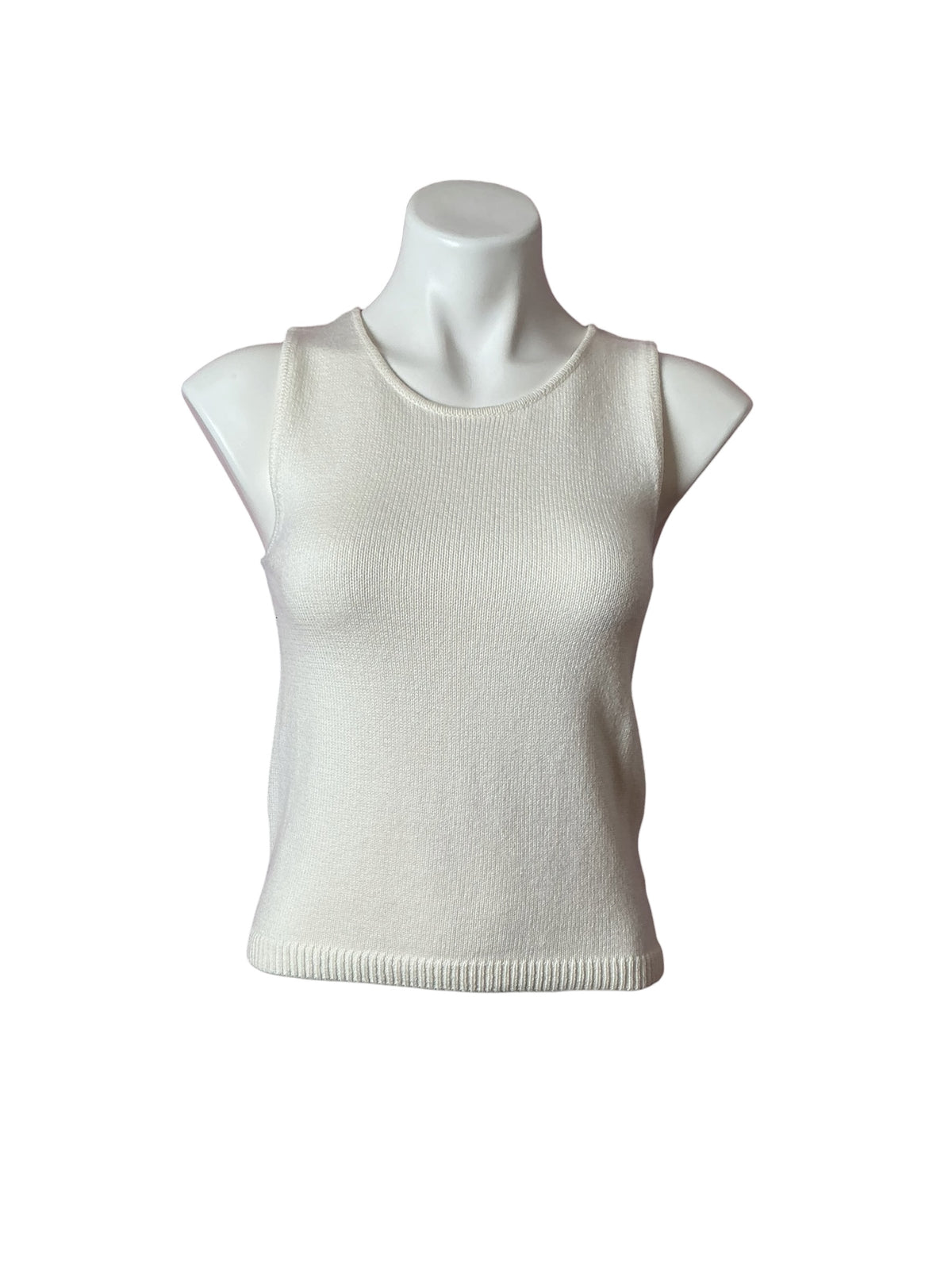 Lilly Pulitzer Esli Sweater Tank Resort White - Size XS