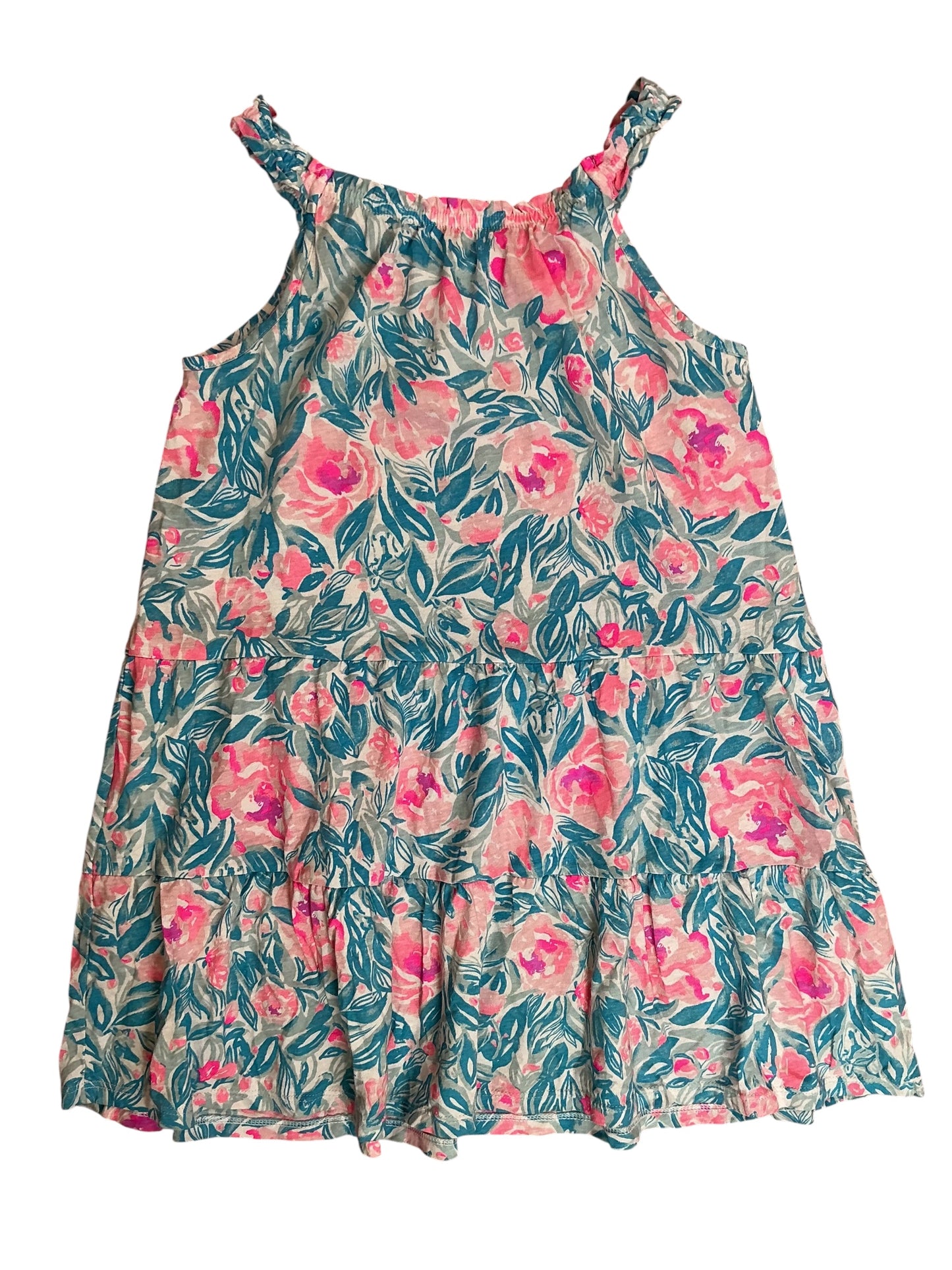 Lilly Pulitzer Kids Girls Mini Brynn Dress My Little Peony - Size M 6-7