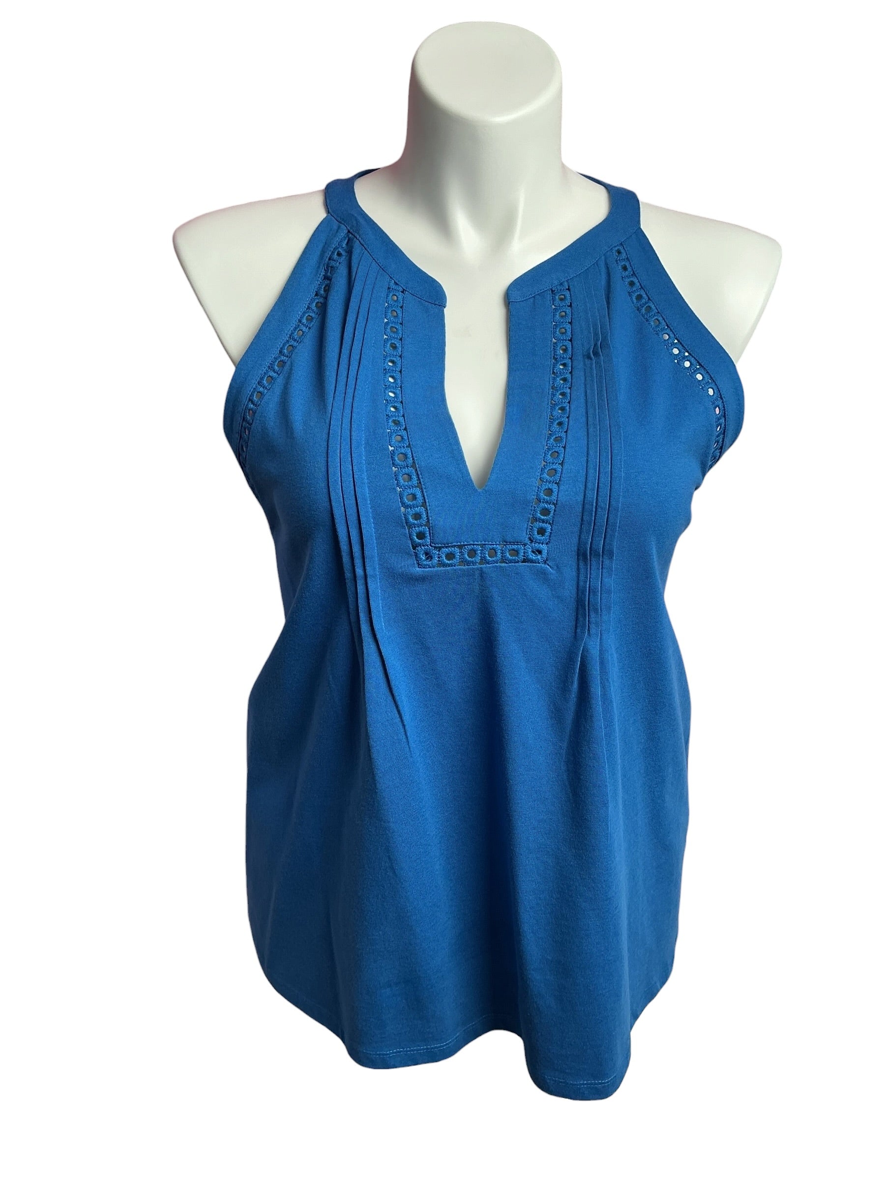 Lilly Pulitzer- NWT Isaac Knit Top Barton Blue Size XL