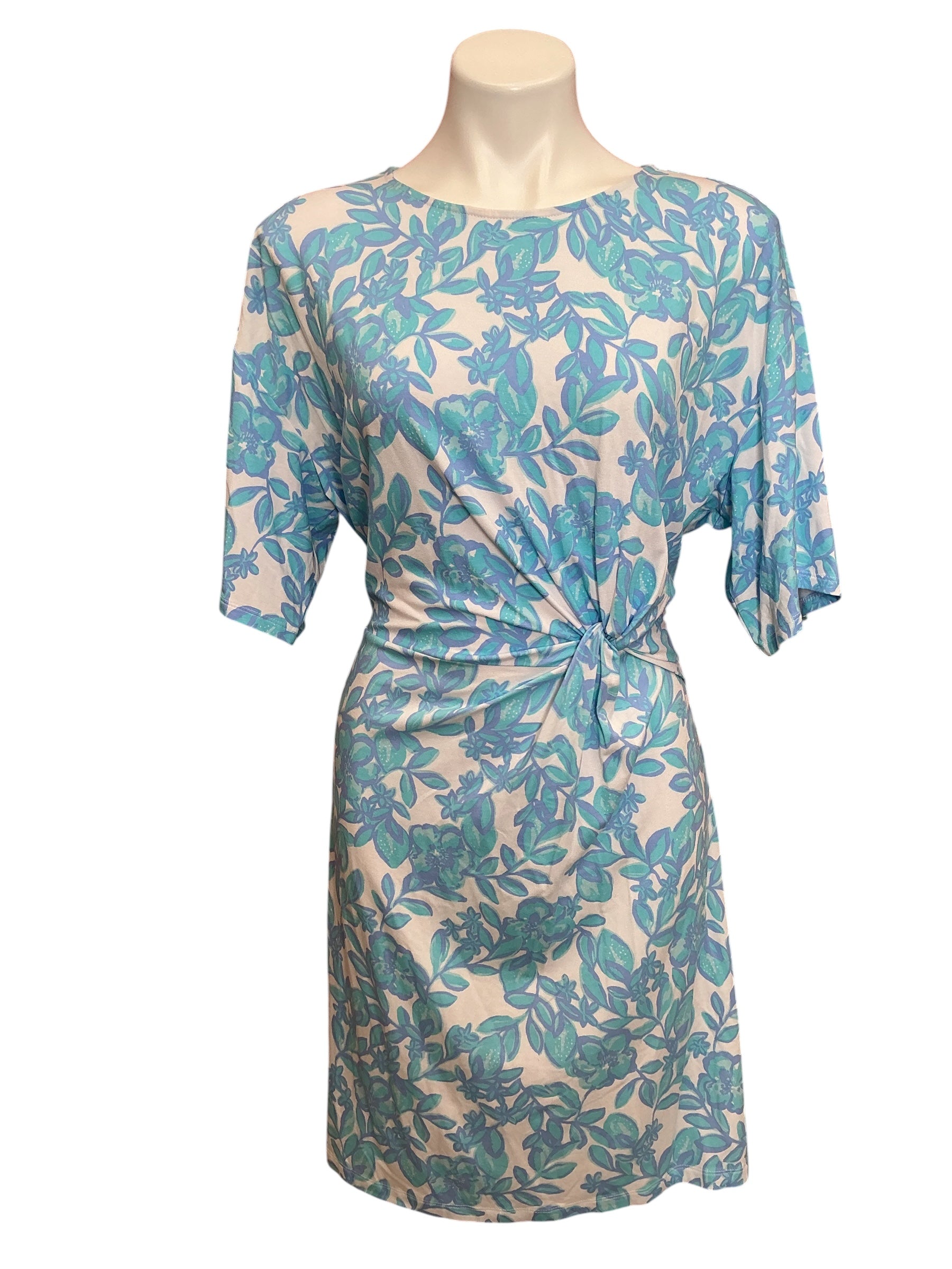 Lilly Pulitzer NWT Shaw Dress Jacaranda Blue Simply The Zest - Size L