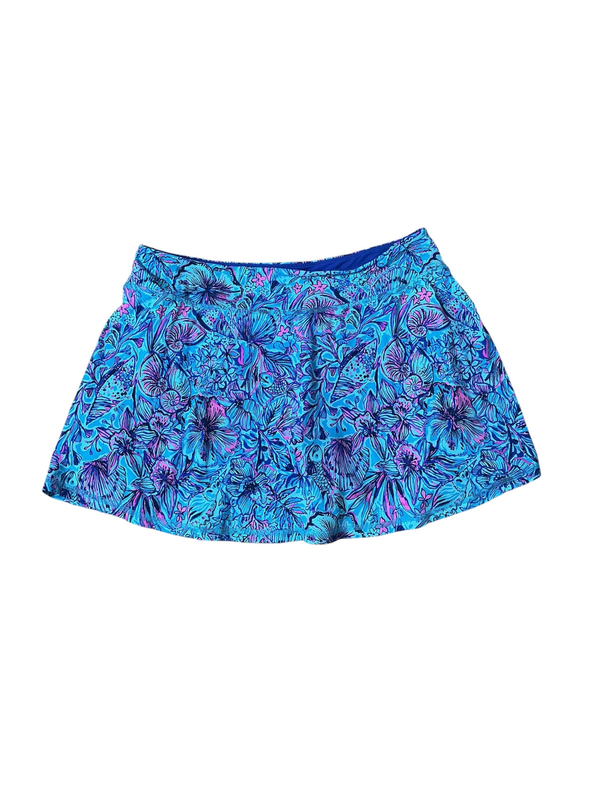 Lilly Pulitzer Luxletic Corrine Skort Sound the Sirens - Size L