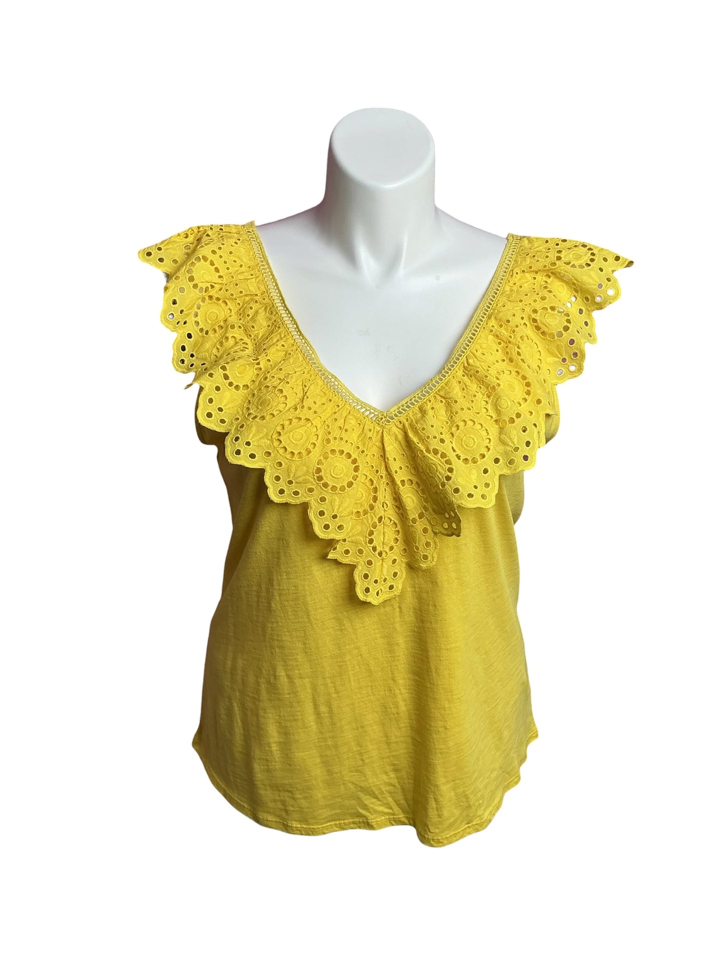 Lilly Pulitzer- NWT Plaza Top Resort Yellow Size XL