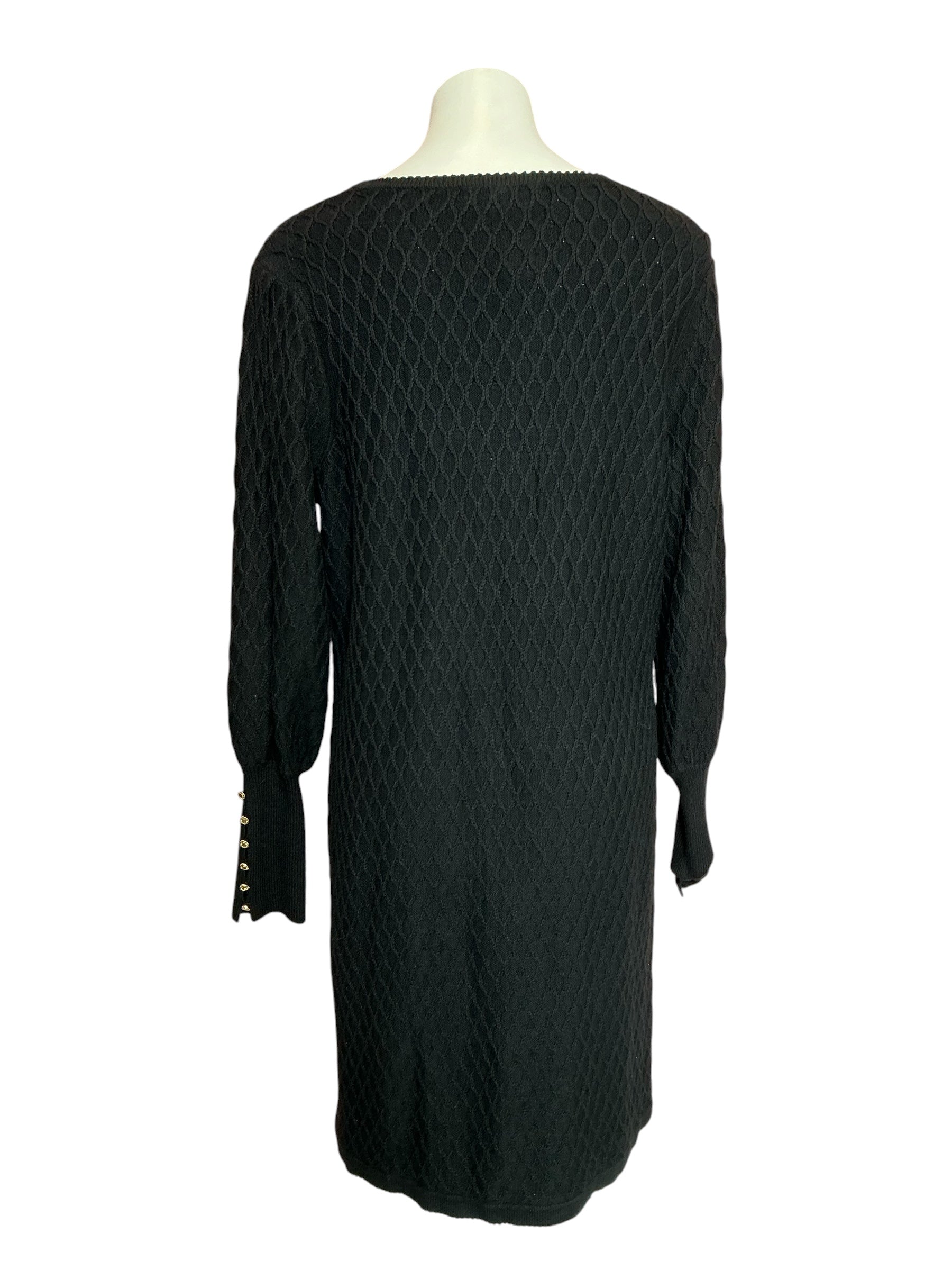 Lilly Pulitzer Jacquetta Sweater Dress Onyx - Size XL