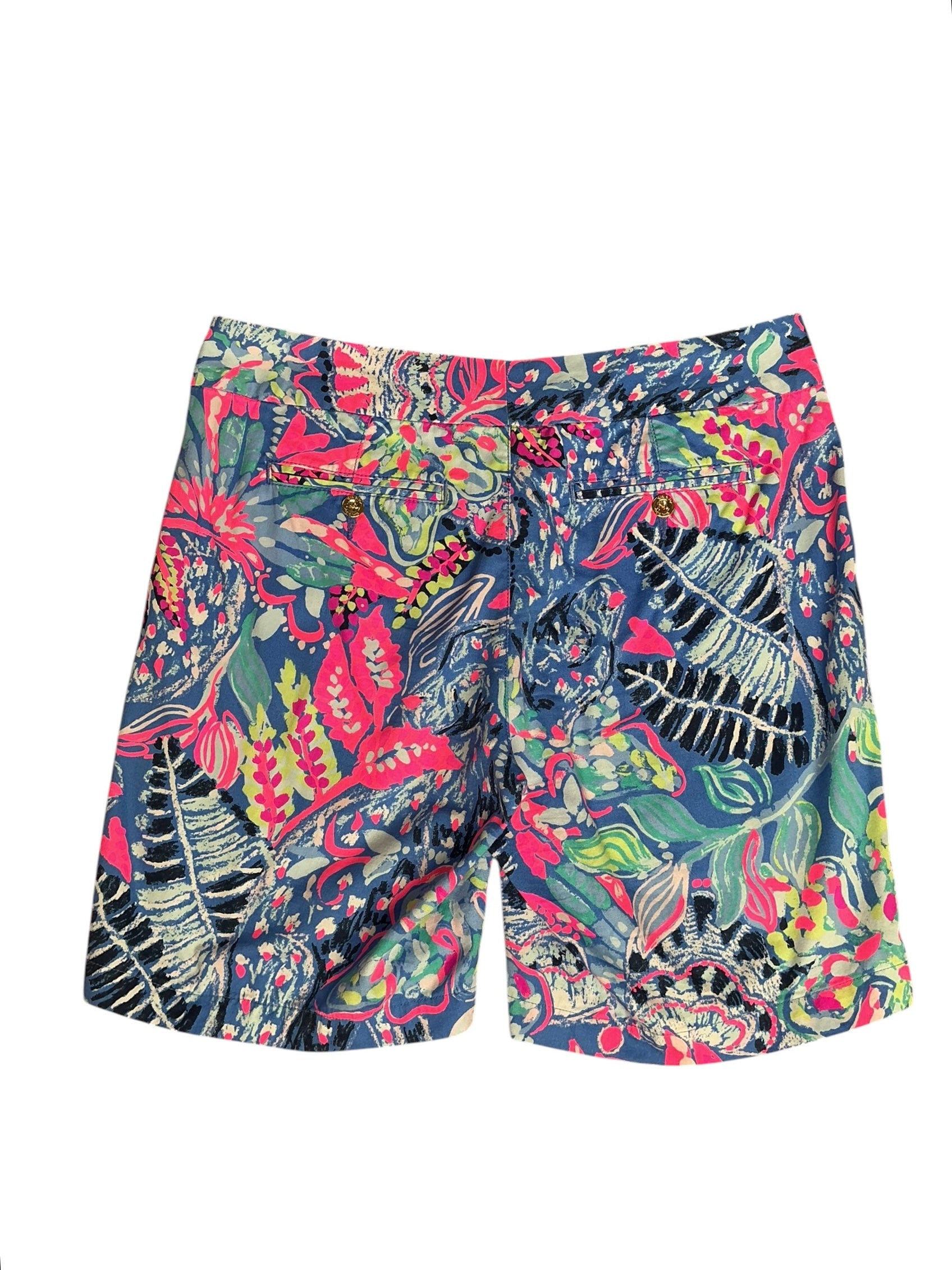 Lilly Pulitzer Callahan Chino Short Shrimply Chic - Size 6