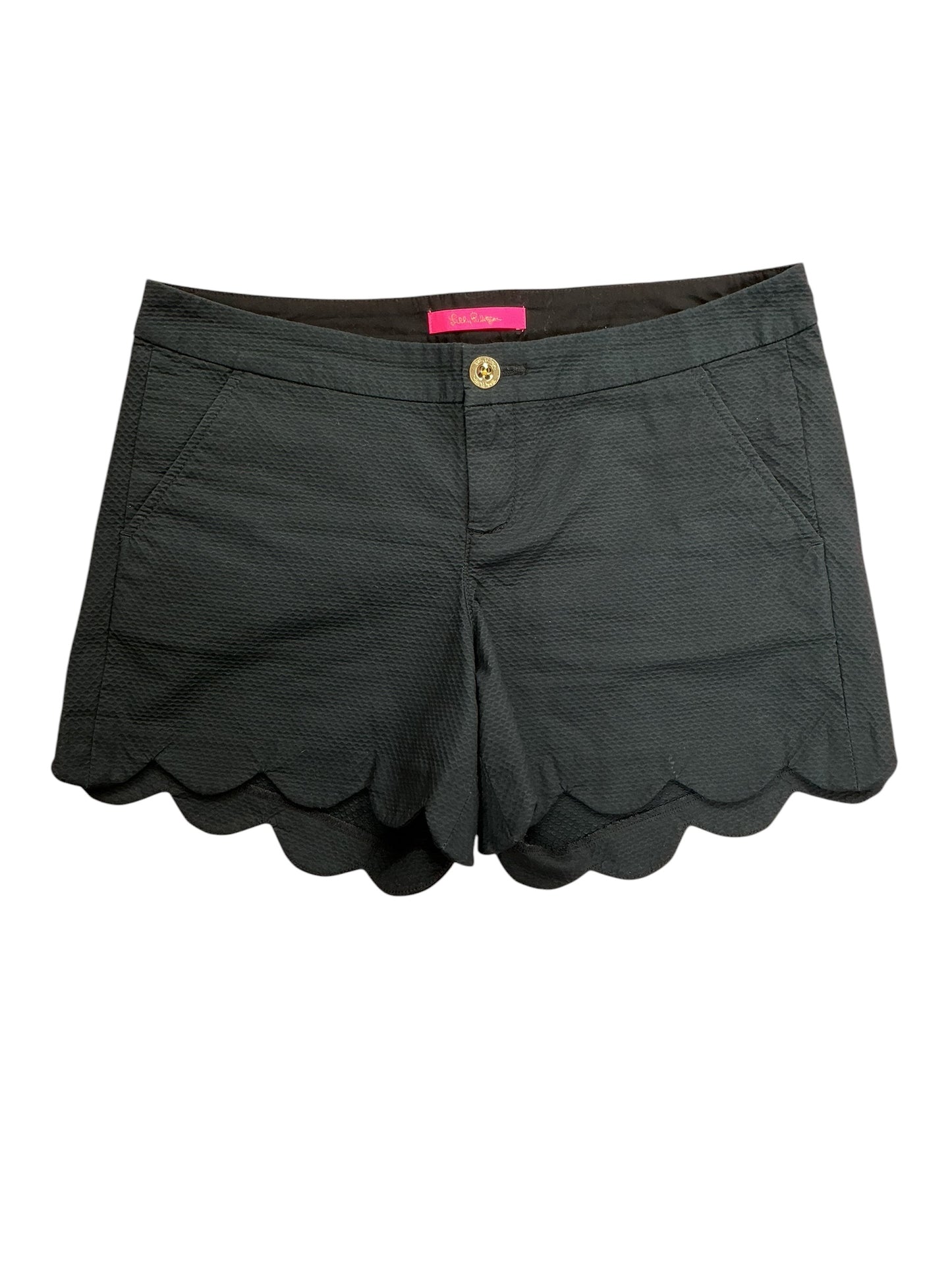 Lilly Pulitzer Buttercup Shorts Noir Black - Size 8