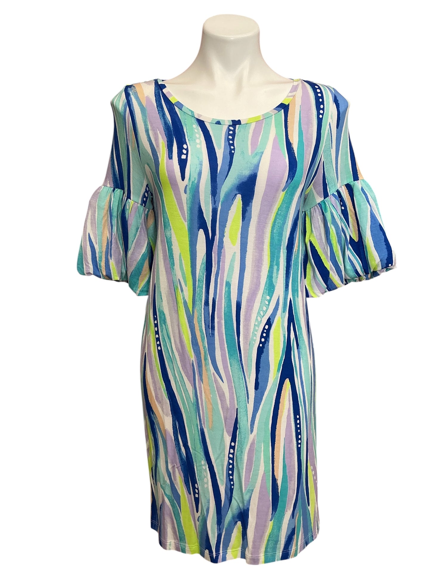 Lilly Pulitzer Lindell Dress Shore Perfection - Size XS