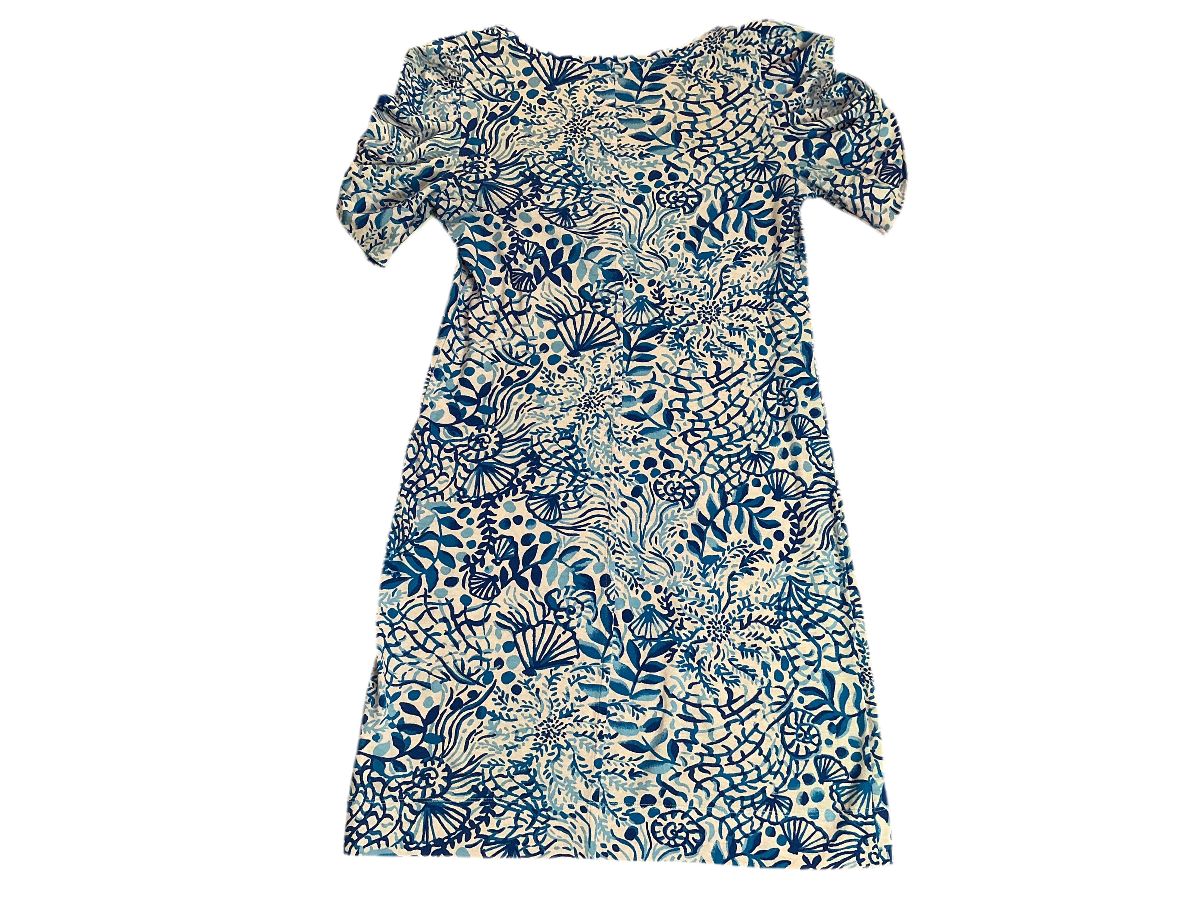 Lilly Pulitzer Hayden Short Sleeve Dress - Calla Lilly Pink High Tide Size - XS
