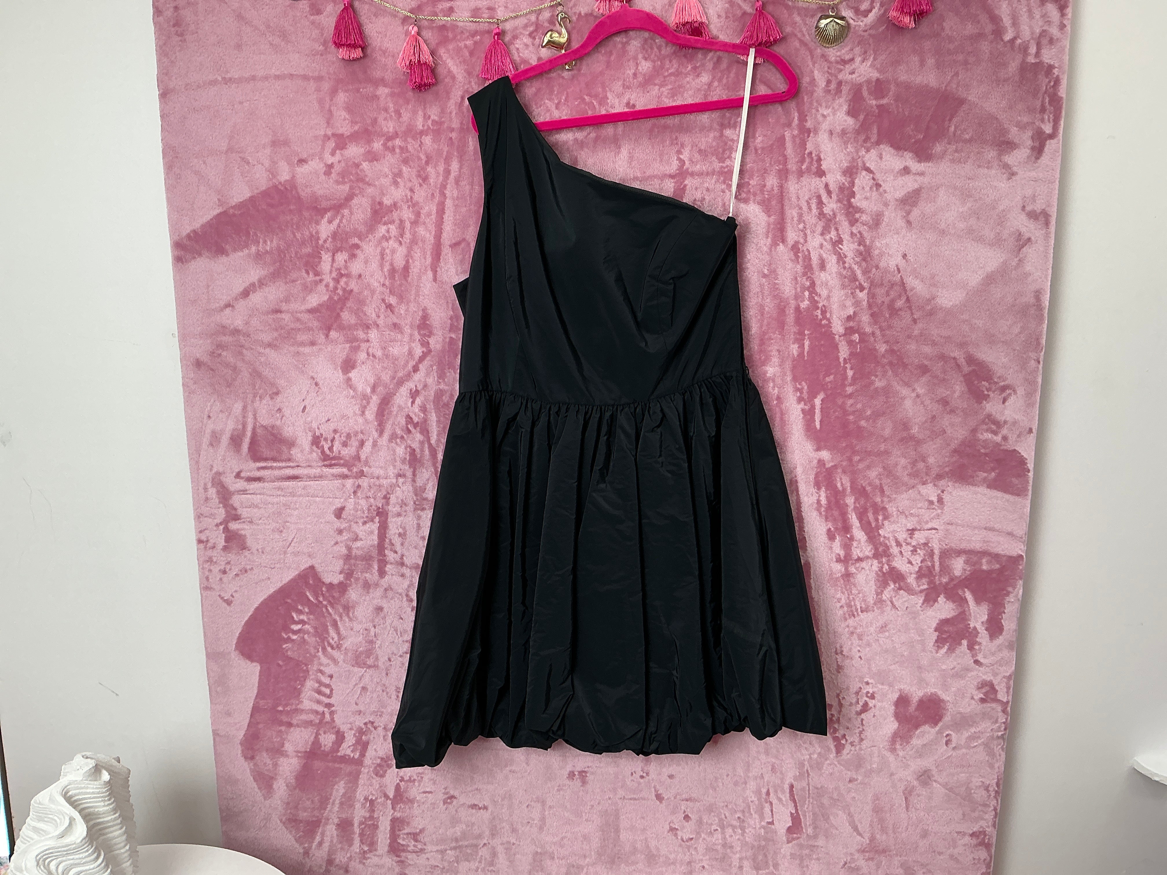 Lilly Pulitzer Dress NWT - Sondralee One Shoulder - Onyx - Size 16