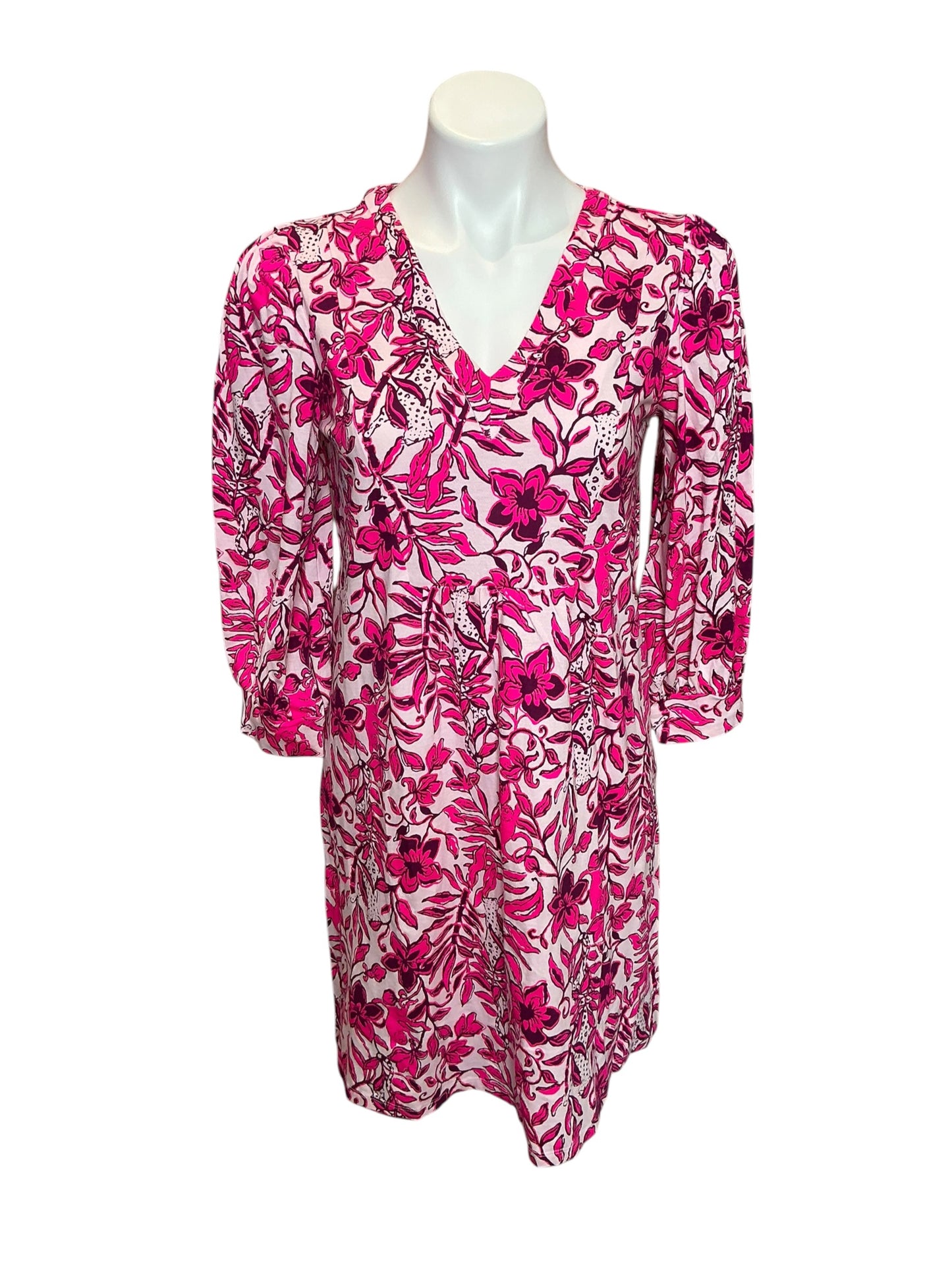 Lilly Pulitzer Cass Dress Elderflower Blossom Lil Escape Plan - Size S