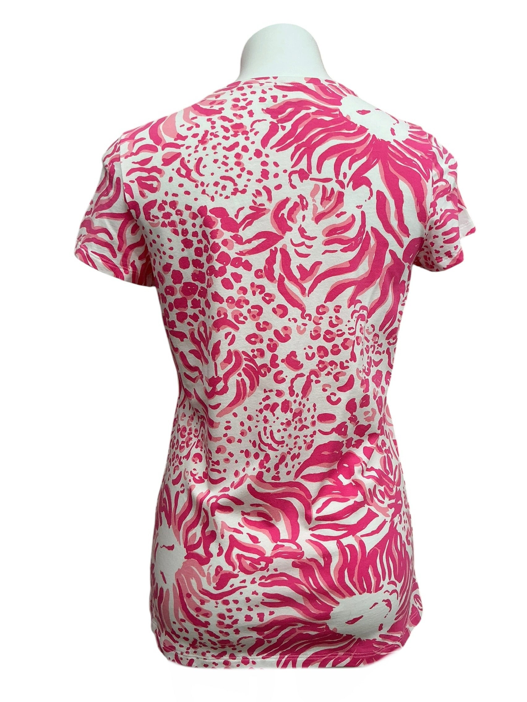 Lilly Pulitzer NWT Michele Top Resort White Get Spotted - Size M