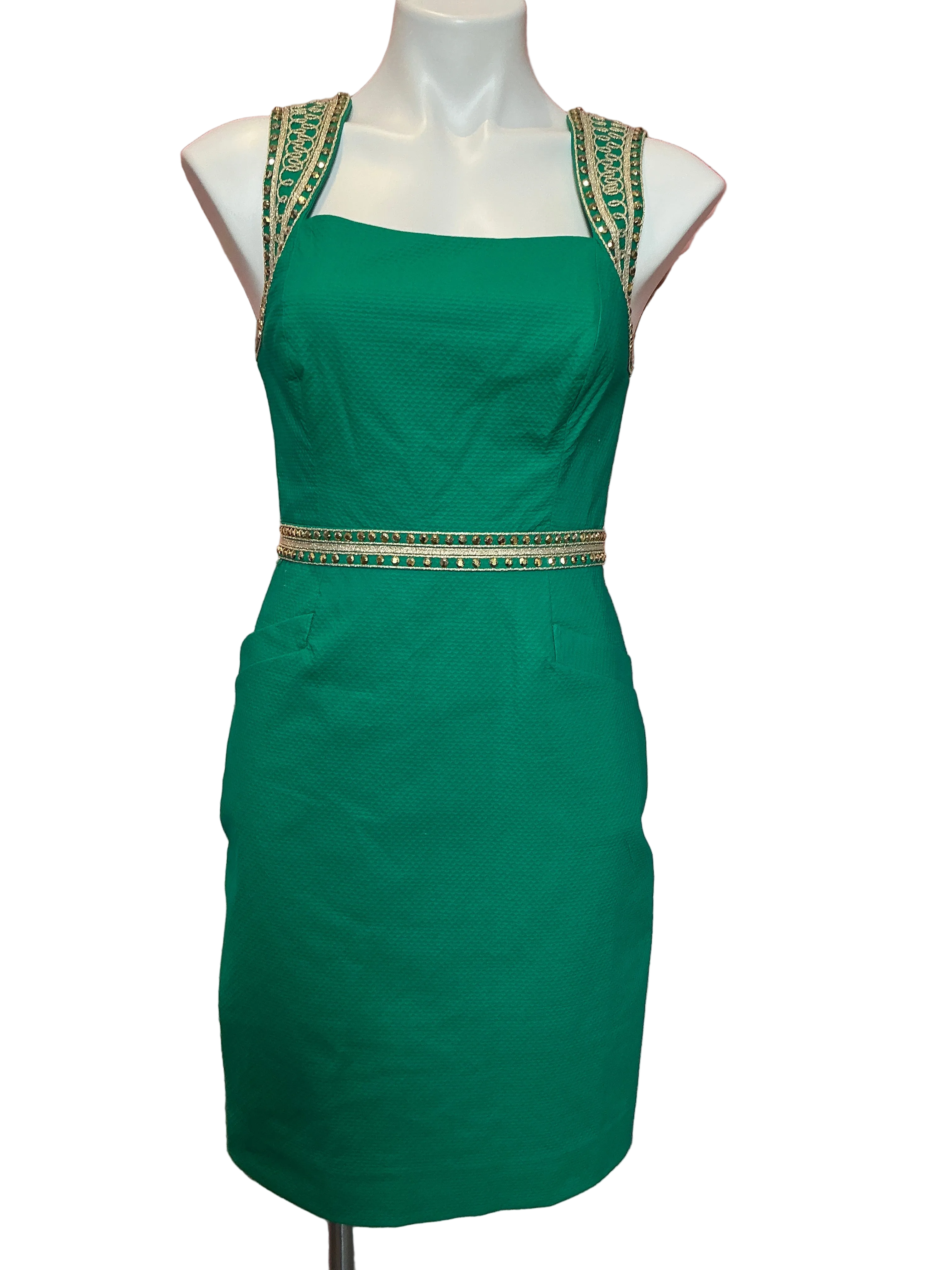 Lilly Pulitzer NWT Dana Stretch Shift Emerald Isle - Size 2