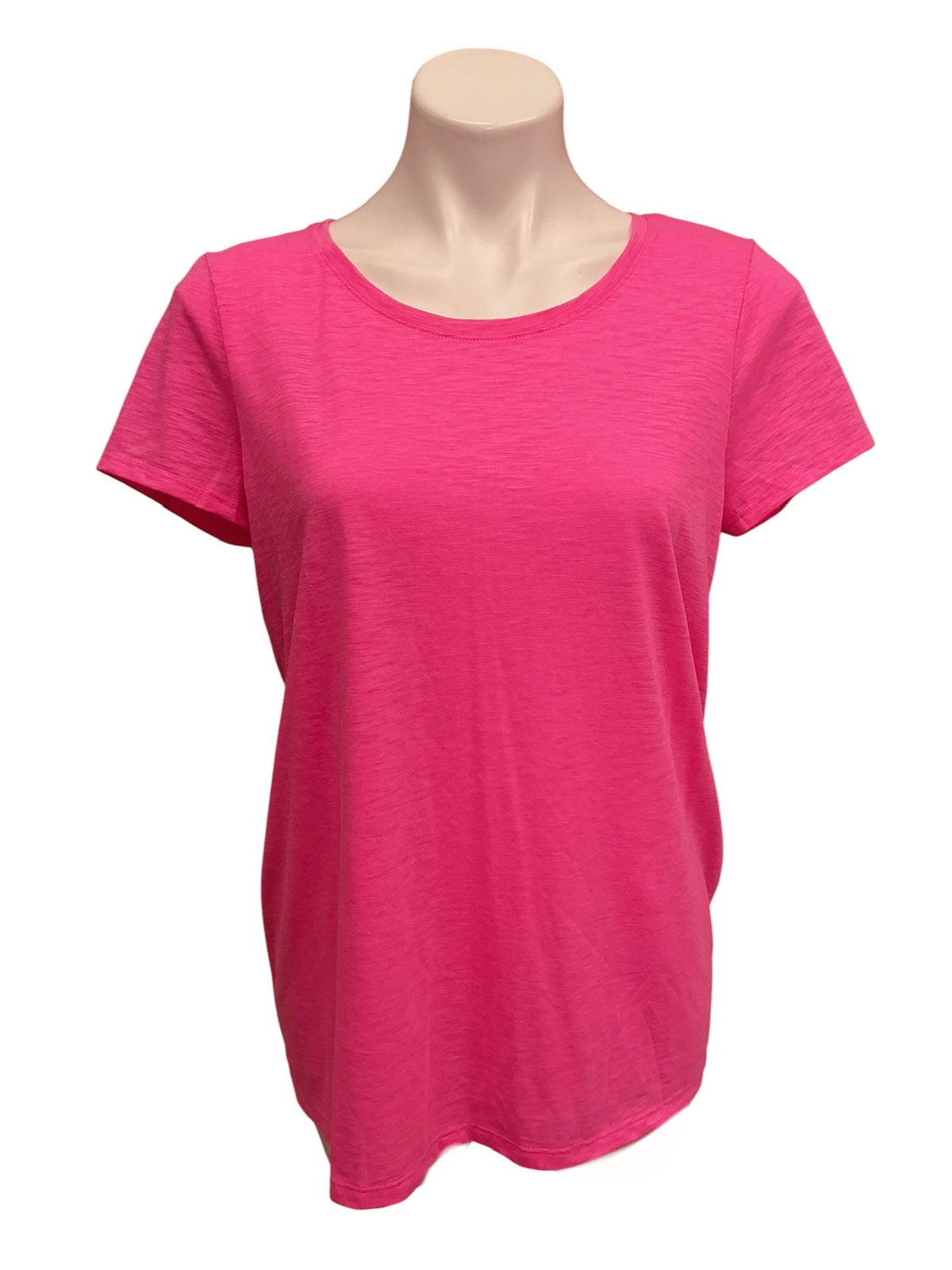 Lilly Pulitzer Etta Scoop Neck Top Plumeria Pink - Size M