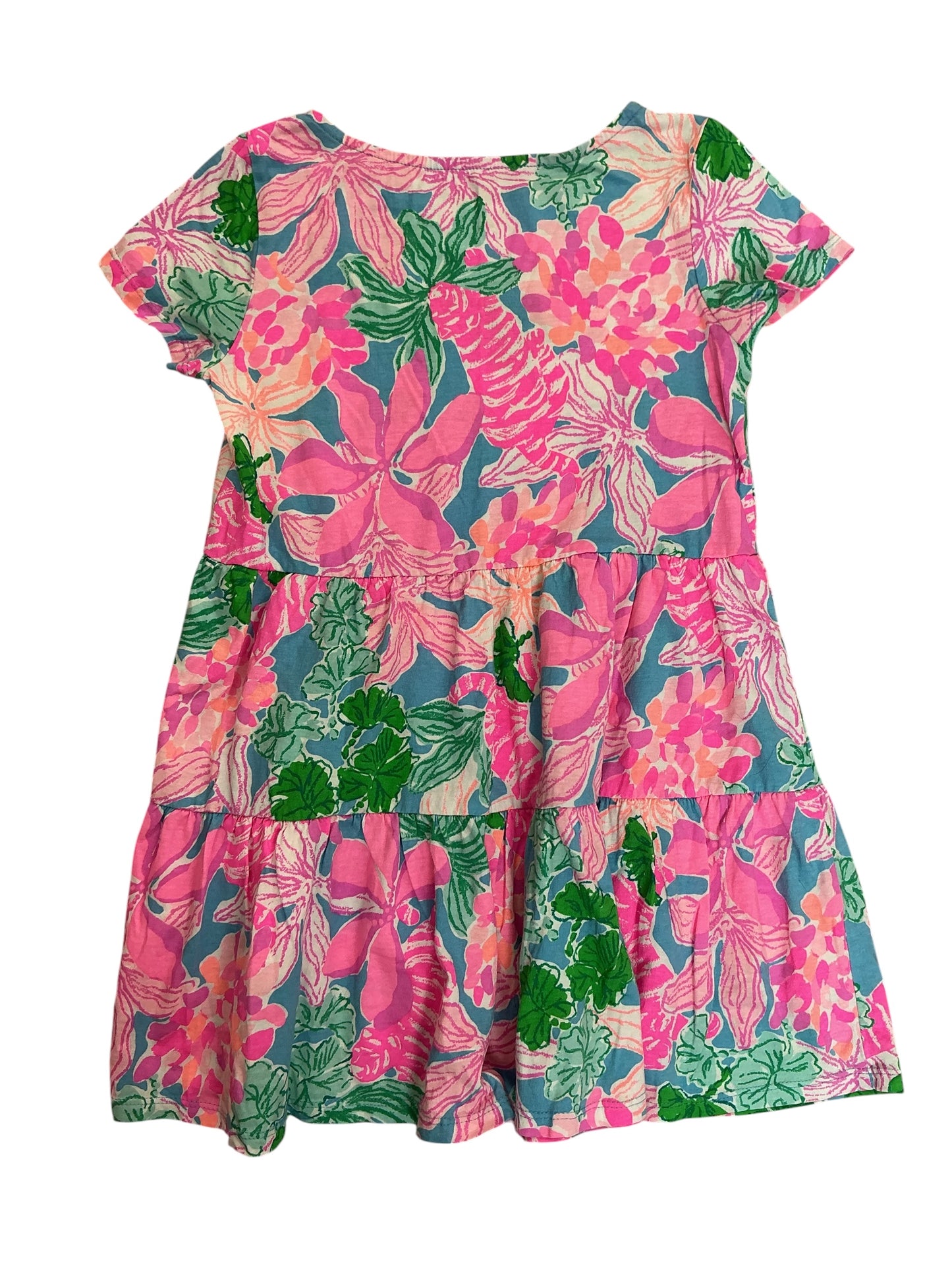 Lilly Pulitzer Kids Girls Mini Geanna Swing Dress Tigers Lair - Size M 6-7