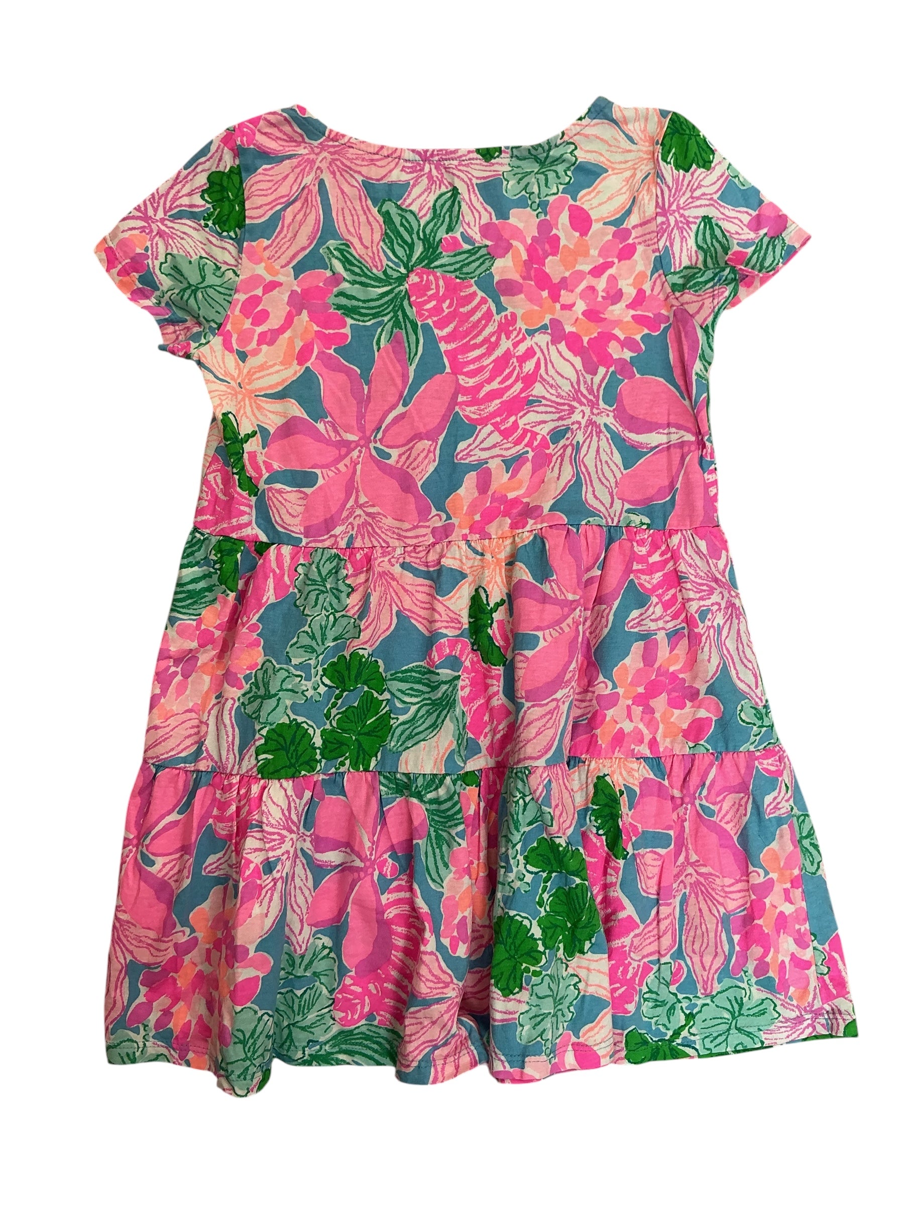 Lilly Pulitzer Kids Girls Mini Geanna Swing Dress Tigers Lair - Size M 6-7