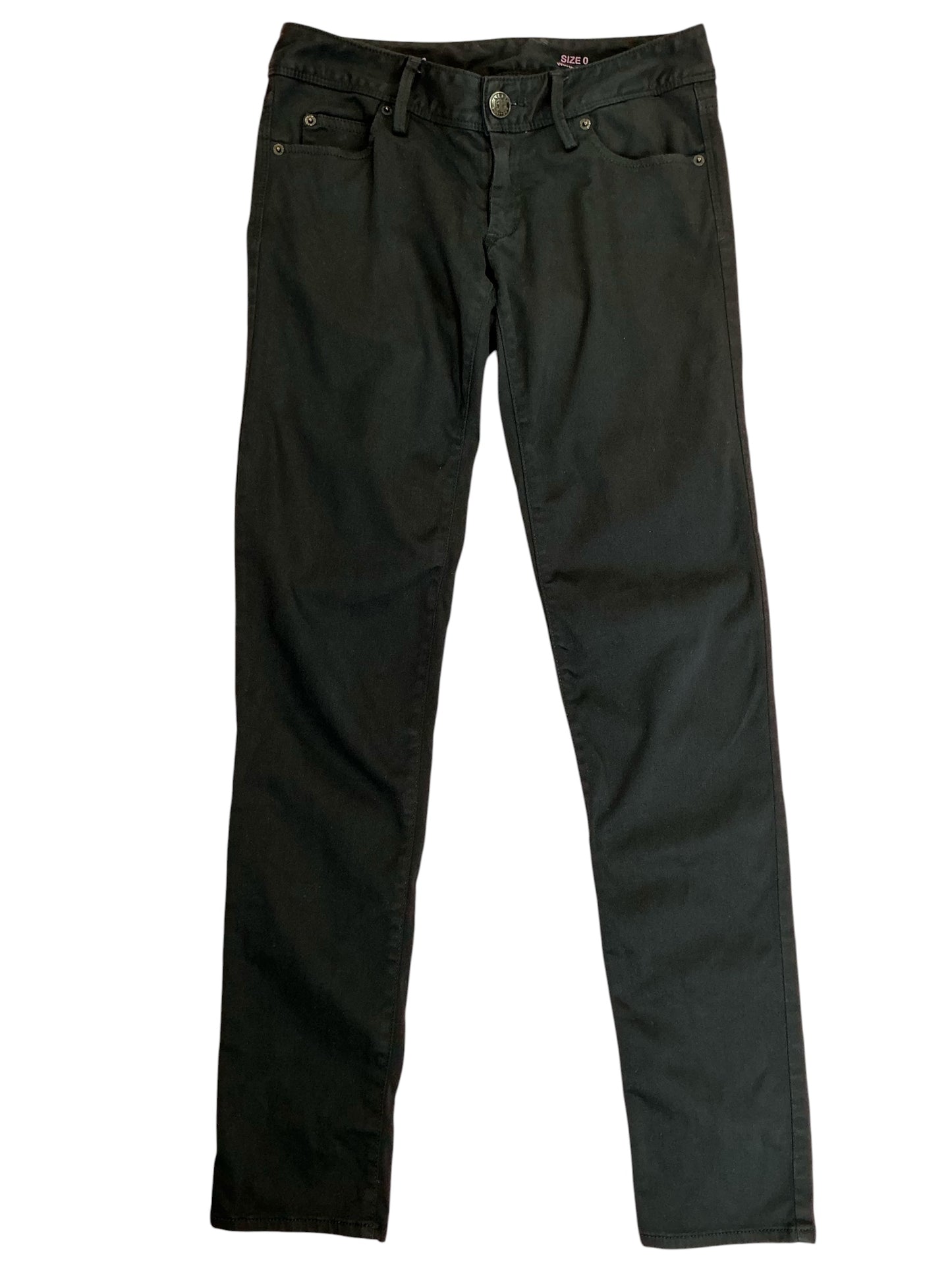 Lilly Pulitzer Worth Slim Skinny Pants Onyx Black - Size 0
