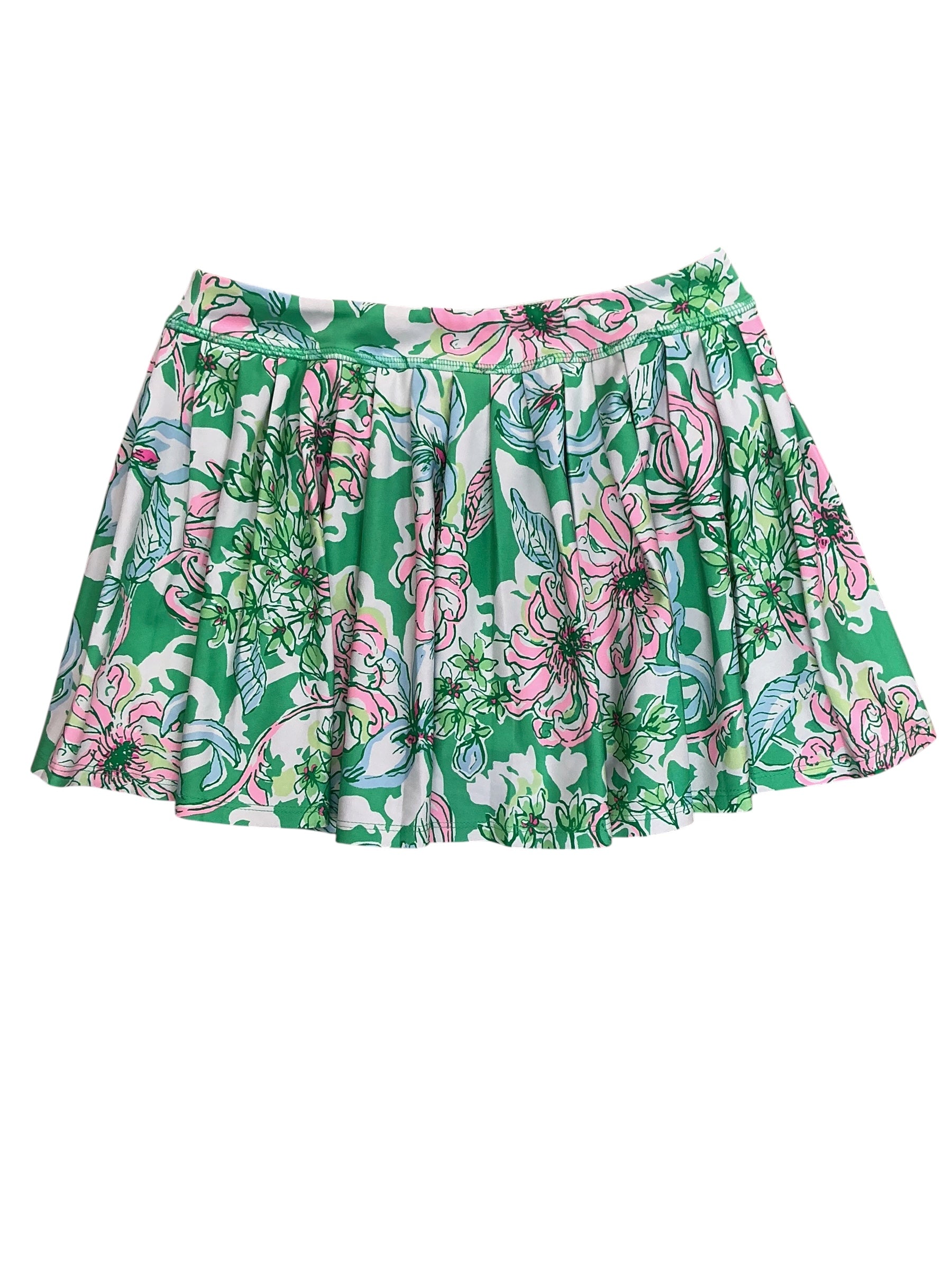 Lilly Pulitzer Kids Girls Mini Michelina Skort Spearmint Blossom - Size L