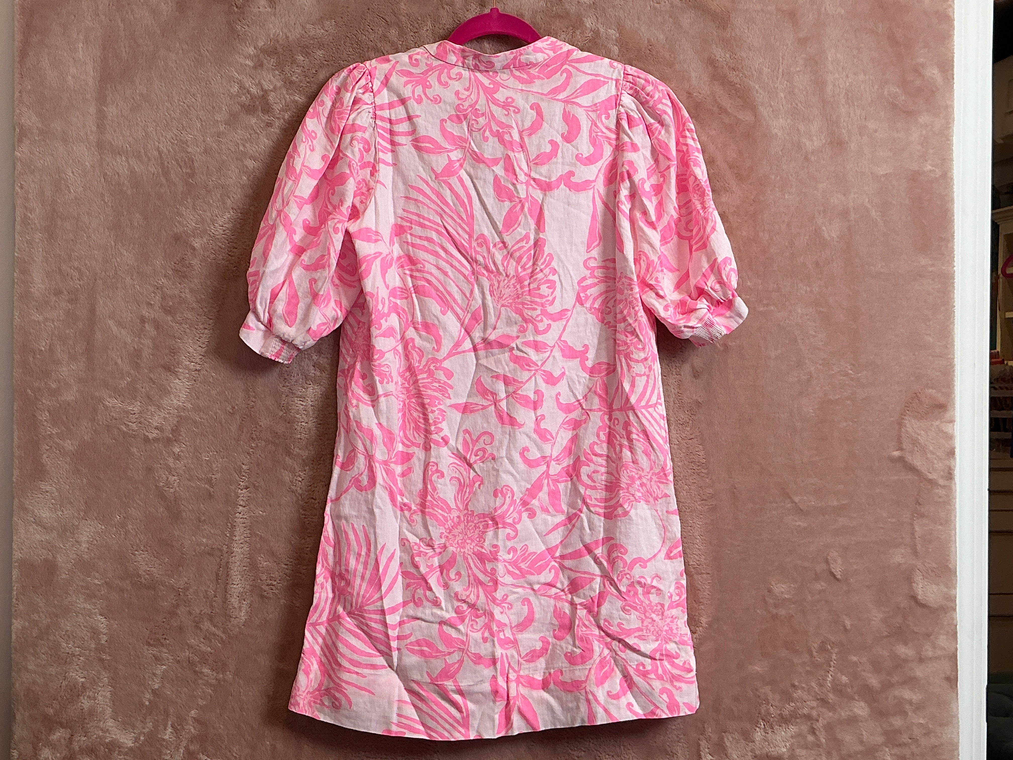 Lilly Pulitzer NWT - Mialeigh Elbow Sleeve Top - Rousseau Pink - Size 00