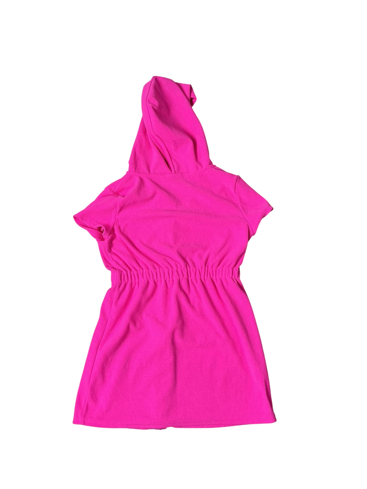 Lilly Pulitzer Girls Chaplin Cover-Up Dress Aura Pink - Size L 8-10