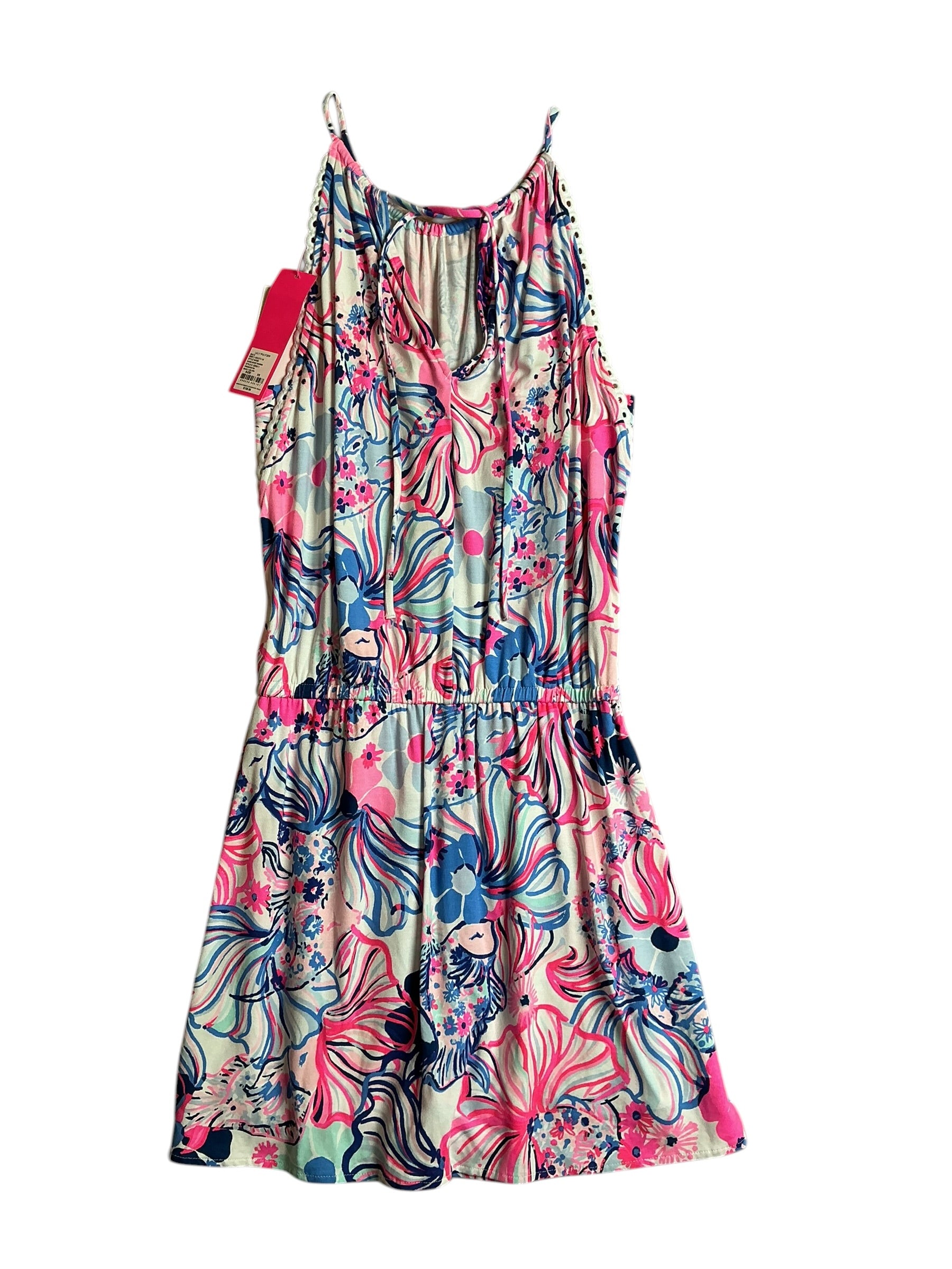 Lilly Pulitzer NWT Gianni Skort Romper Prosecco Pink Make A Splash - Size XS