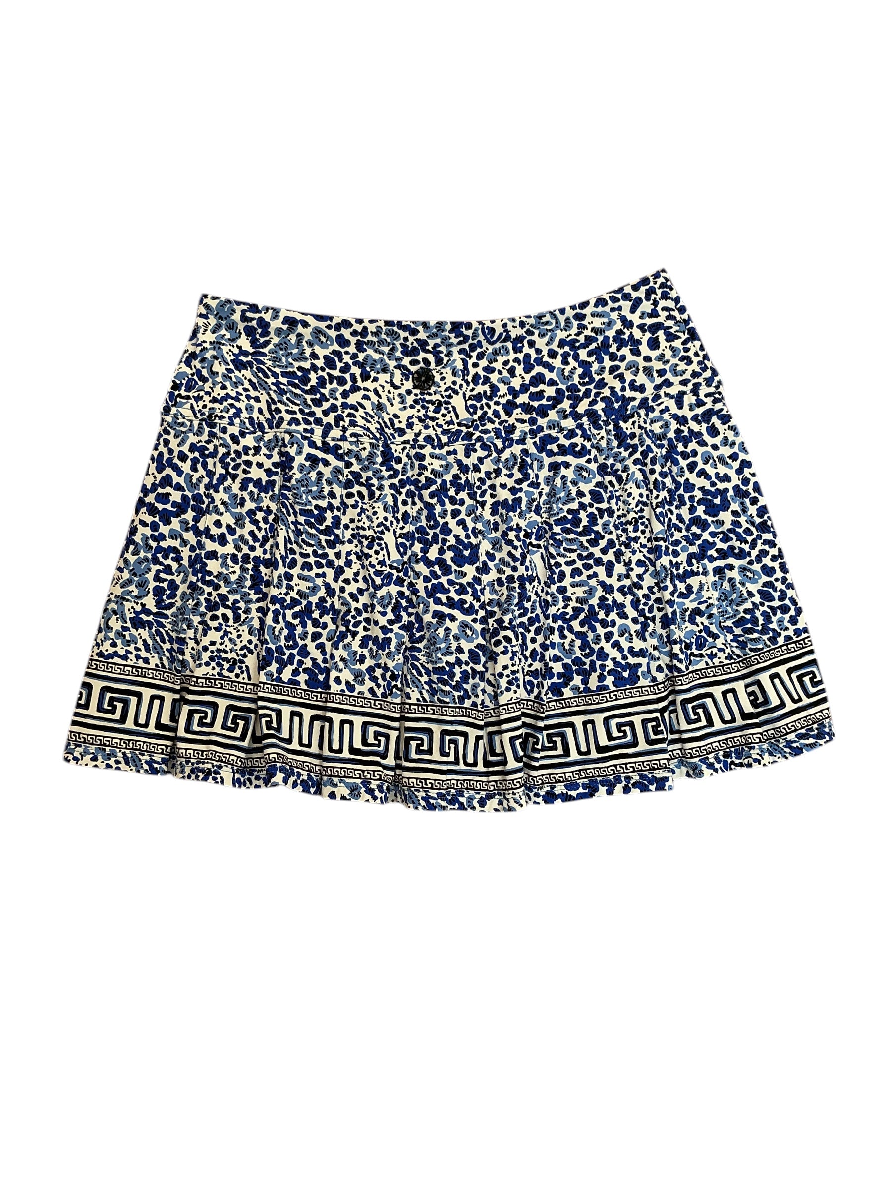 Lilly Pulitzer Luxletic UPF 50+ Annora Skort Resort White Twisted Up - Size XS
