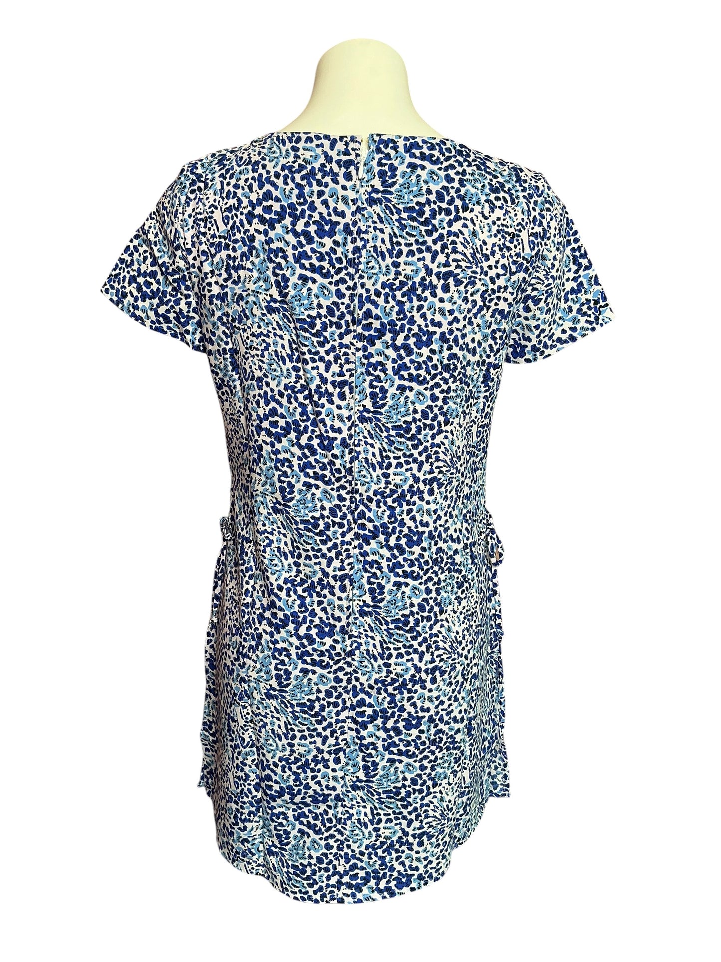 Lilly Pulitzer NWT Blanca Short Sleeve Romper Resort White Twisted Up Engineered - Size 8