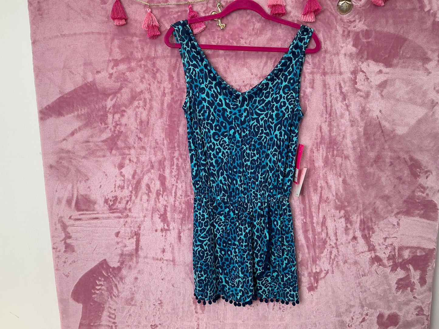 Lilly Pulitzer Romper NWT - Gigi Romper - Oyster Bay Navy - My Favorite Spot - Size XS