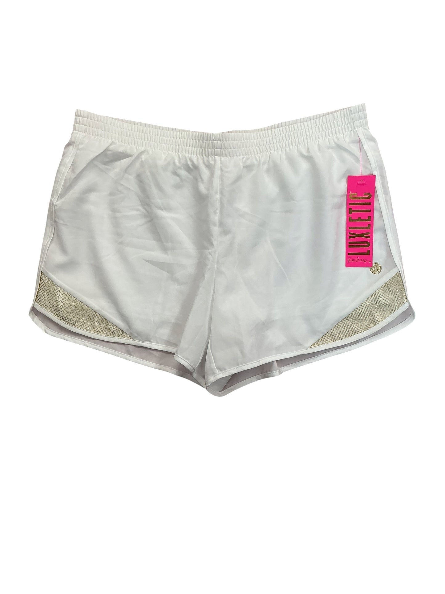 Lilly Pulitzer NWT Ocean Trail Shorts Resort White - Size M