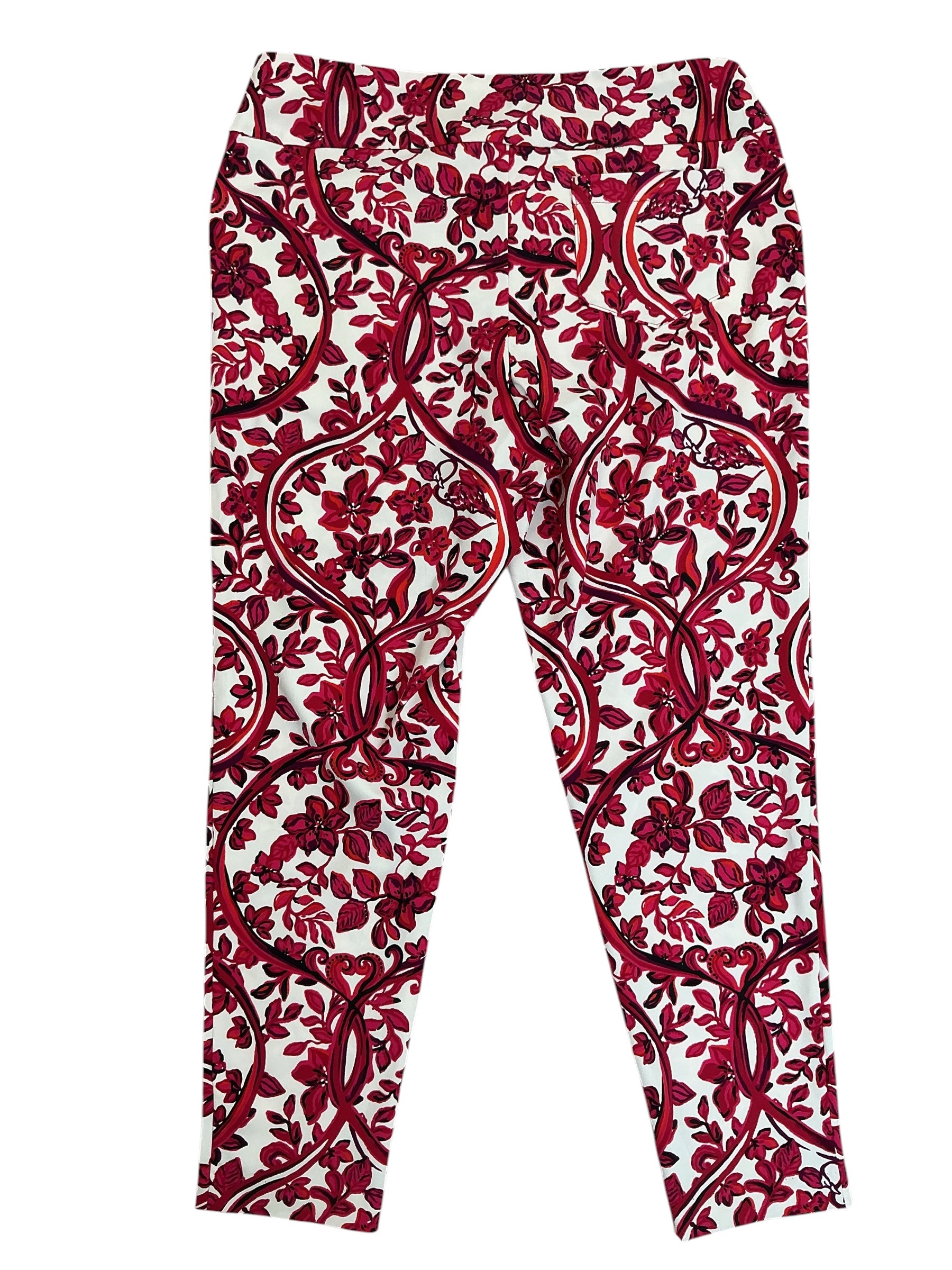 Lilly Pulitzer UPF 50+ Luxletic Corso Pants Coconut Slice Of Paradise - Size 16
