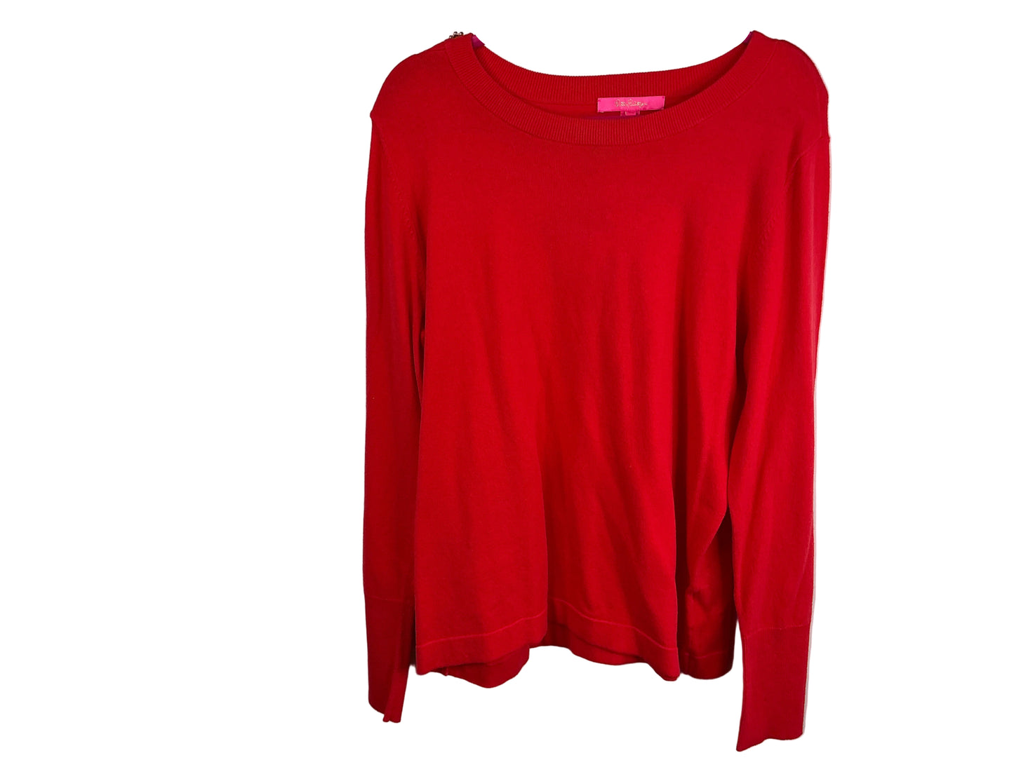 Lilly Pulitzer NWT Morgen Sweater Ruby Red - Size XL