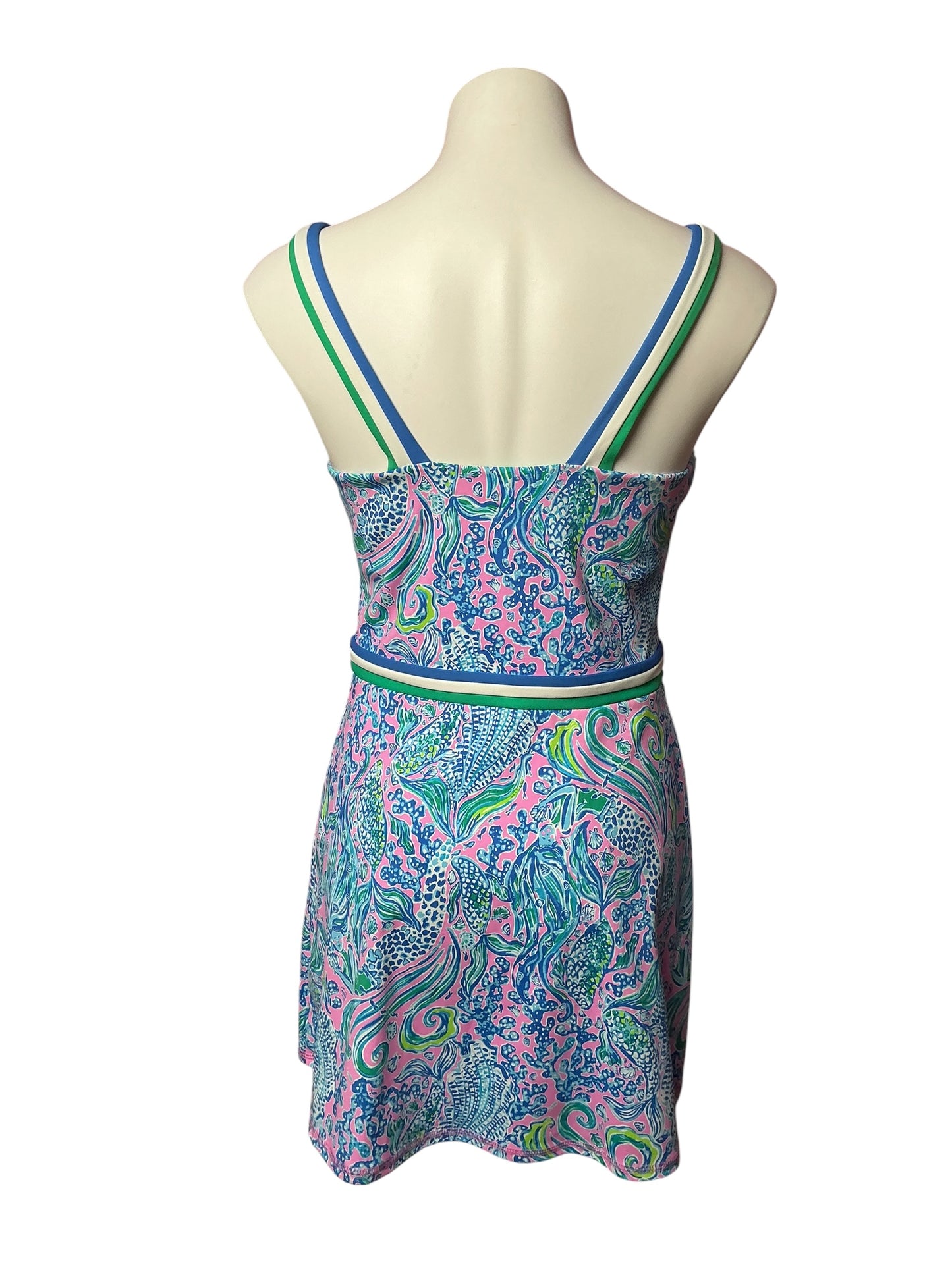 Lilly Pulitzer Deidra Dress Lilac Rose We Mermaid It - Size M