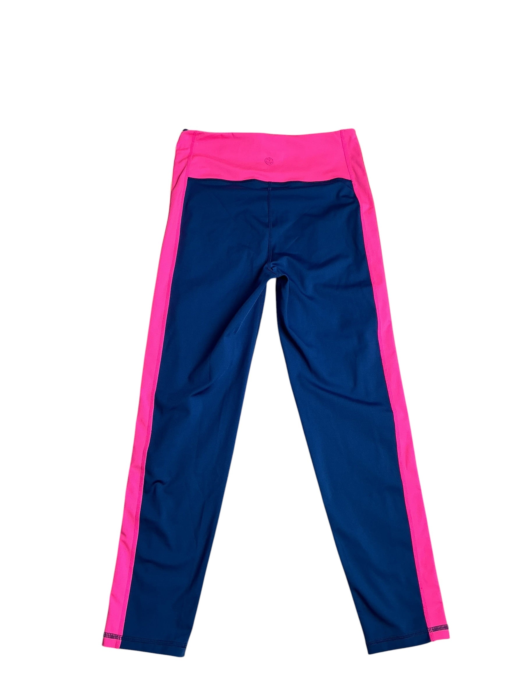 Lilly Pulitzer- Luxletic Weekender High Rise Midi Leggings Oyster Bay Navy Size M