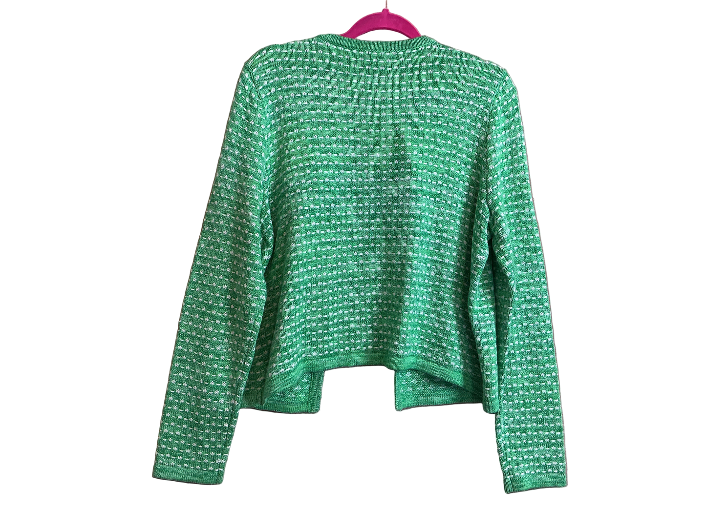 Lilly Pulitzer NWT - Kienna Cardigan - Gecko Green Metallic Marl