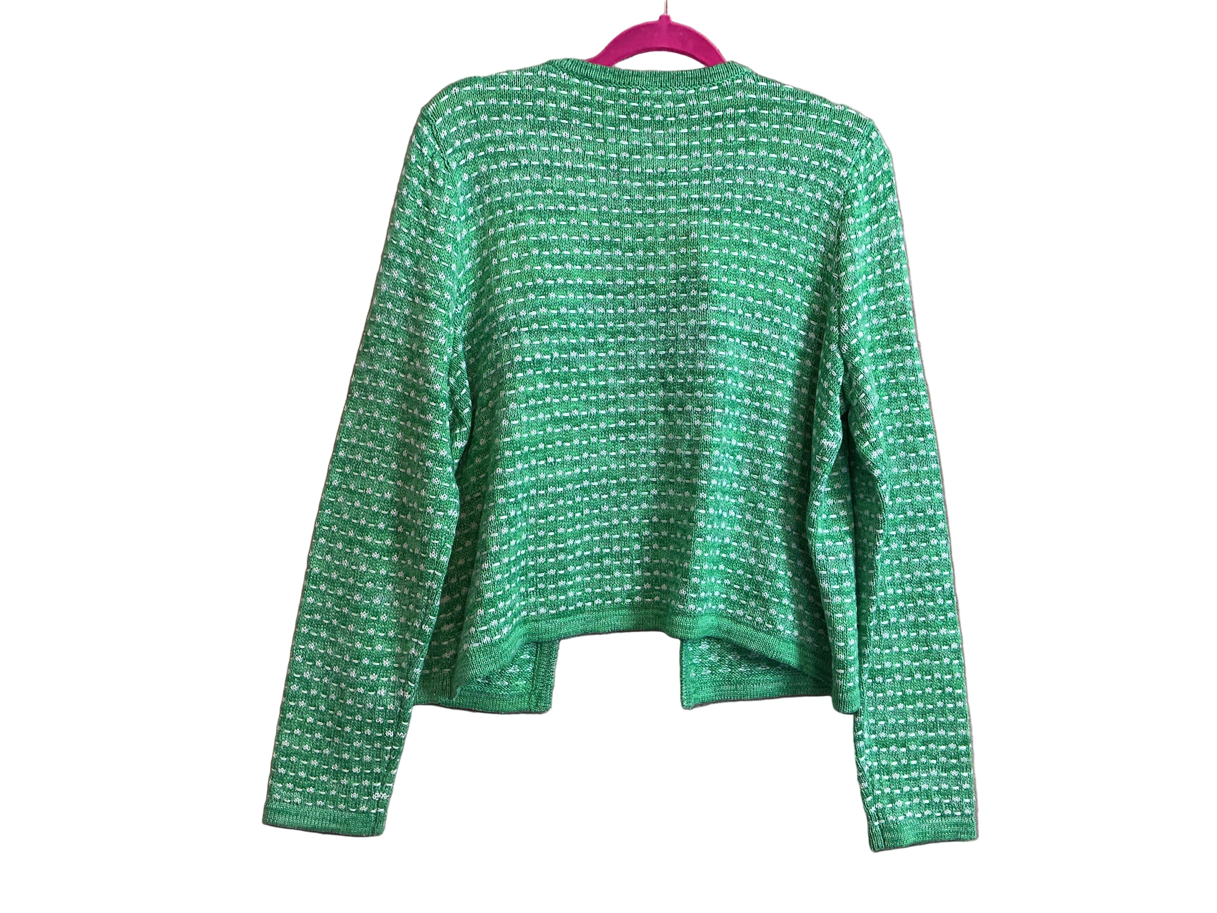 Lilly Pulitzer NWT - Kienna Cardigan - Gecko Green Metallic Marl