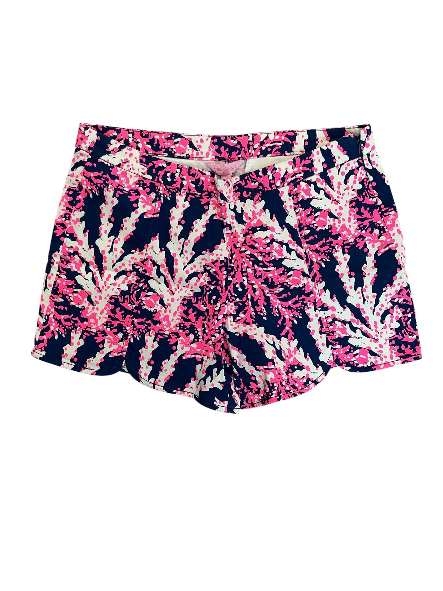 Lilly Pulitzer NWT Hazelle Stretch Shorts Nauti Navy Beyond The Sea - Size 6