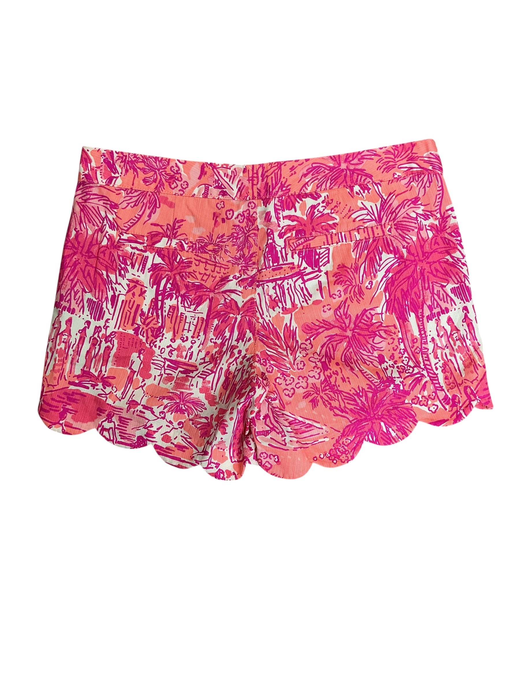 Lilly Pulitzer NWT Buttercup Shorts Cheeky Melon Rule Breakers - Size 6