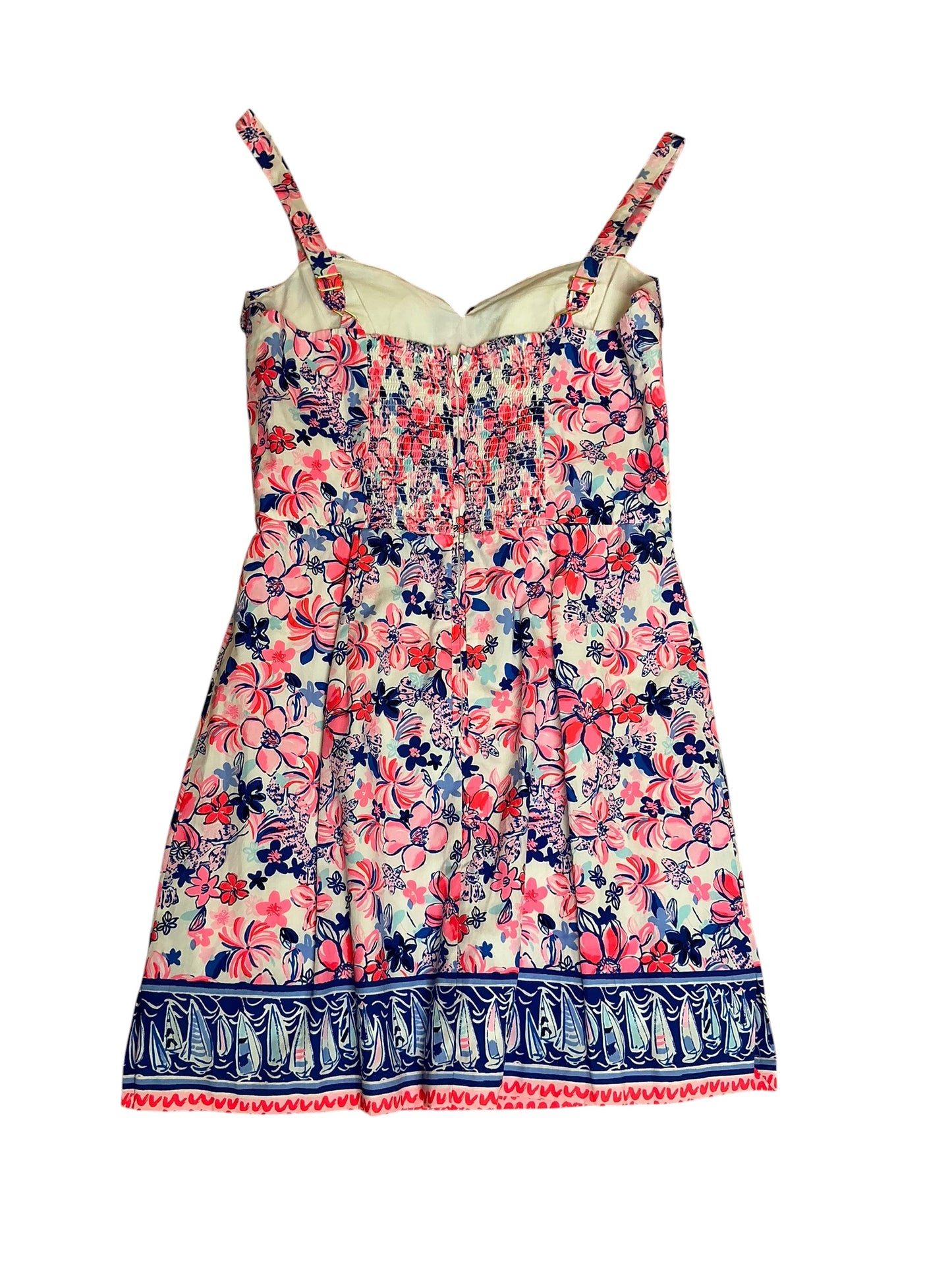 Lilly Pulitzer NWT Neola Romper Resort White Party Like A Lobster Engineered - Size 4