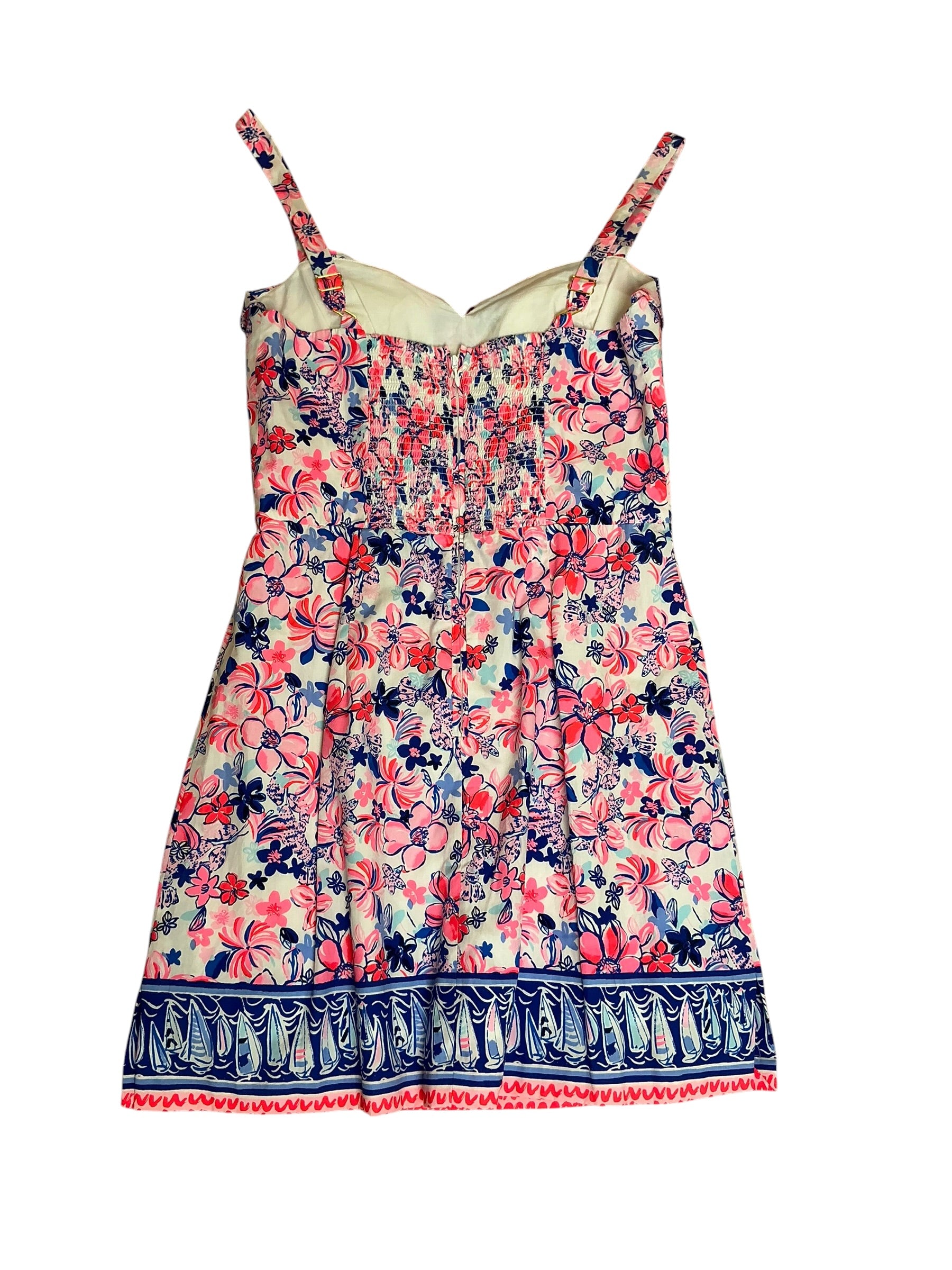 Lilly Pulitzer NWT Neola Romper Resort White Party Like A Lobster Engineered - Size 4