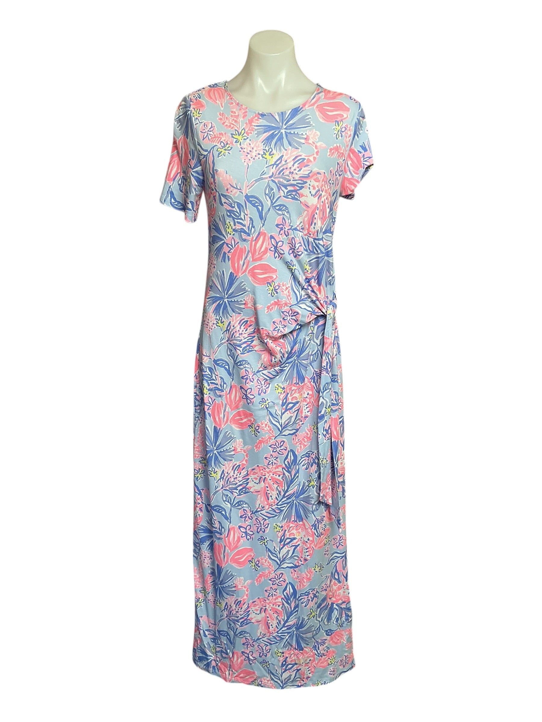 Lilly Pulitzer NWT Chace Maxi Dress - Multi Elephant Dress - Size S