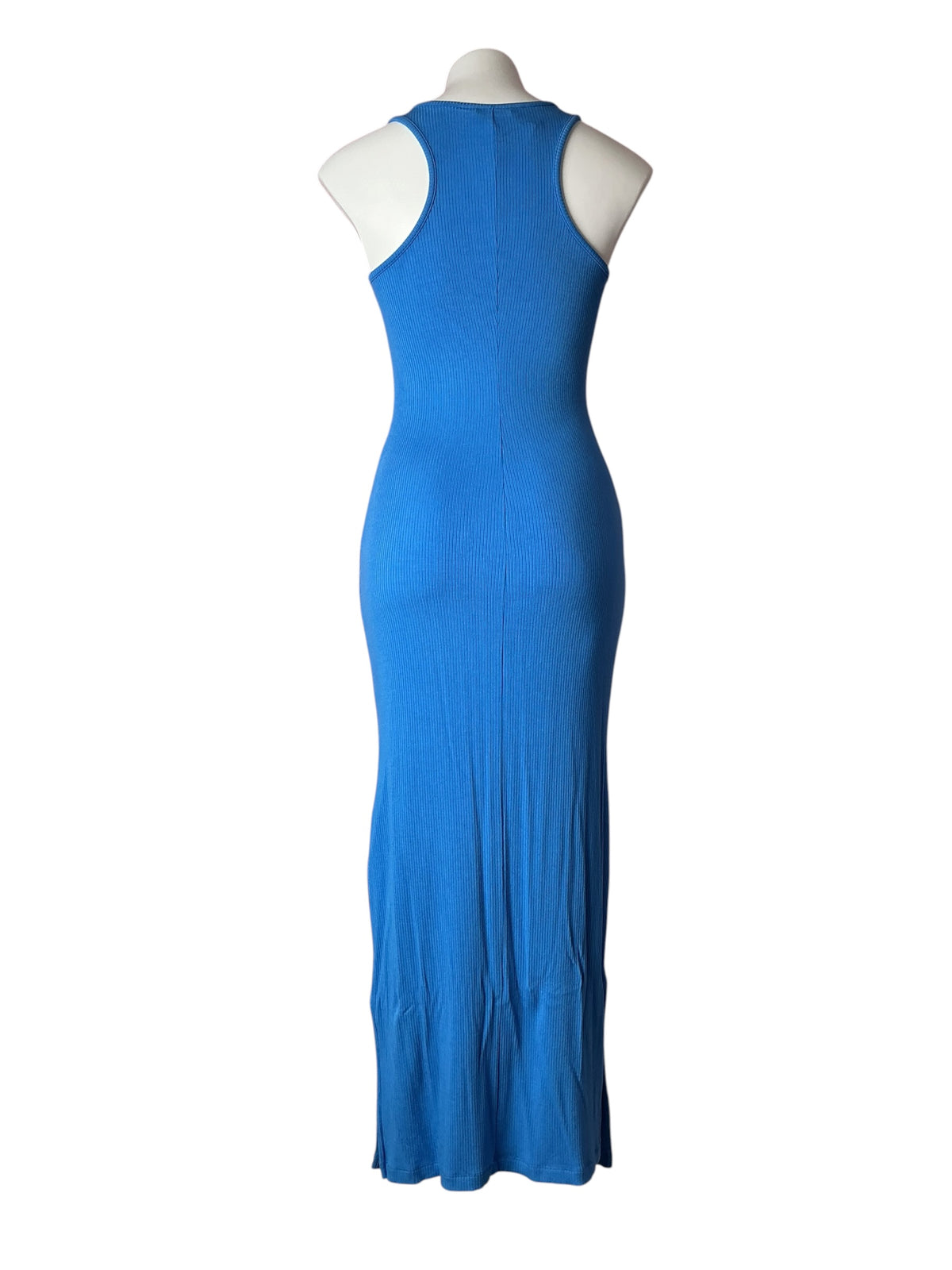 Lilly Pulitzer Ulla Rib Knit Maxi Dress Morelle Blue - Size XXS
