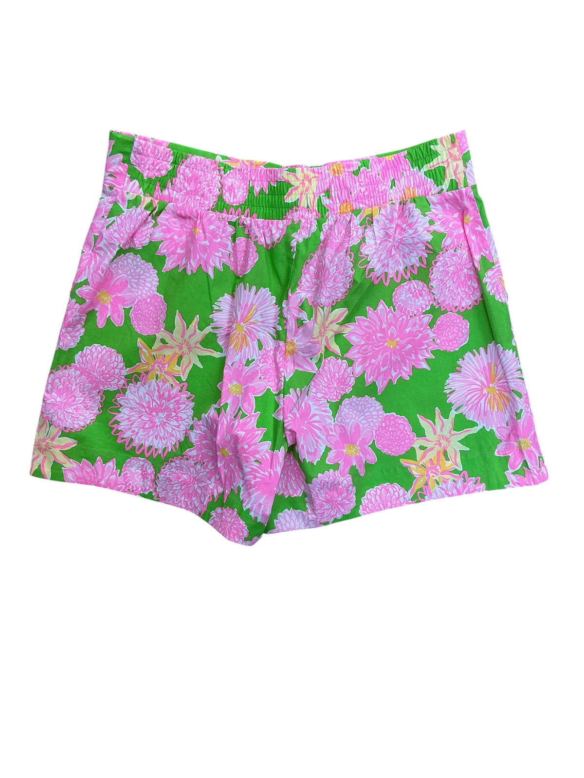 Lilly Pulitzer NWT Alista Stretch Shorts Multi Seaside Garden - Size S