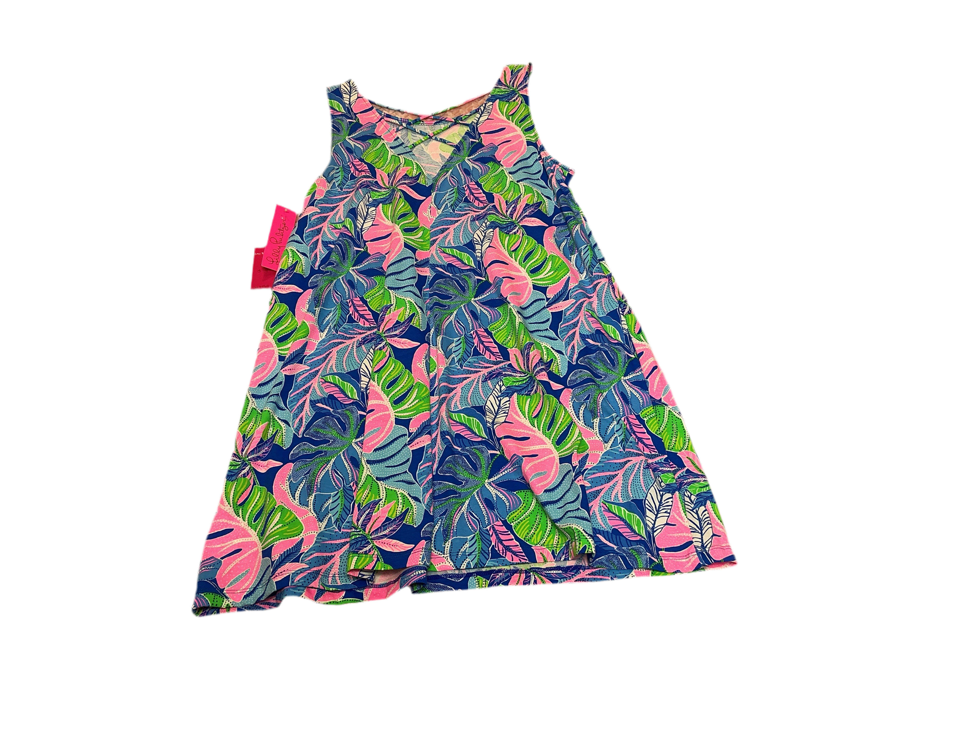 Lilly Pulitzer Kristen Dress - Blue Grotto - Beleaf in Yourself - Size XL