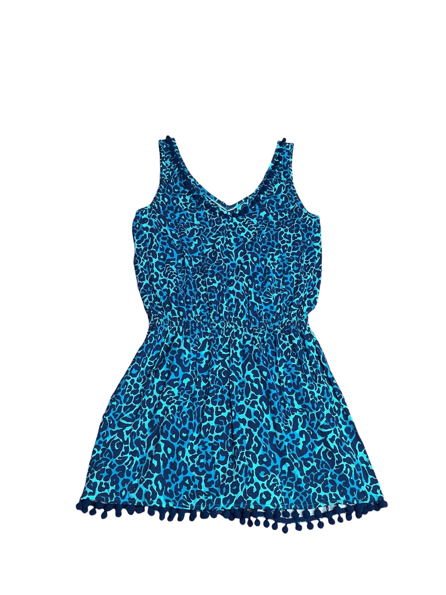 Lilly Pulitzer- NWT Gigi Romper Oyster Bay Navy My Favorite Spot Size S