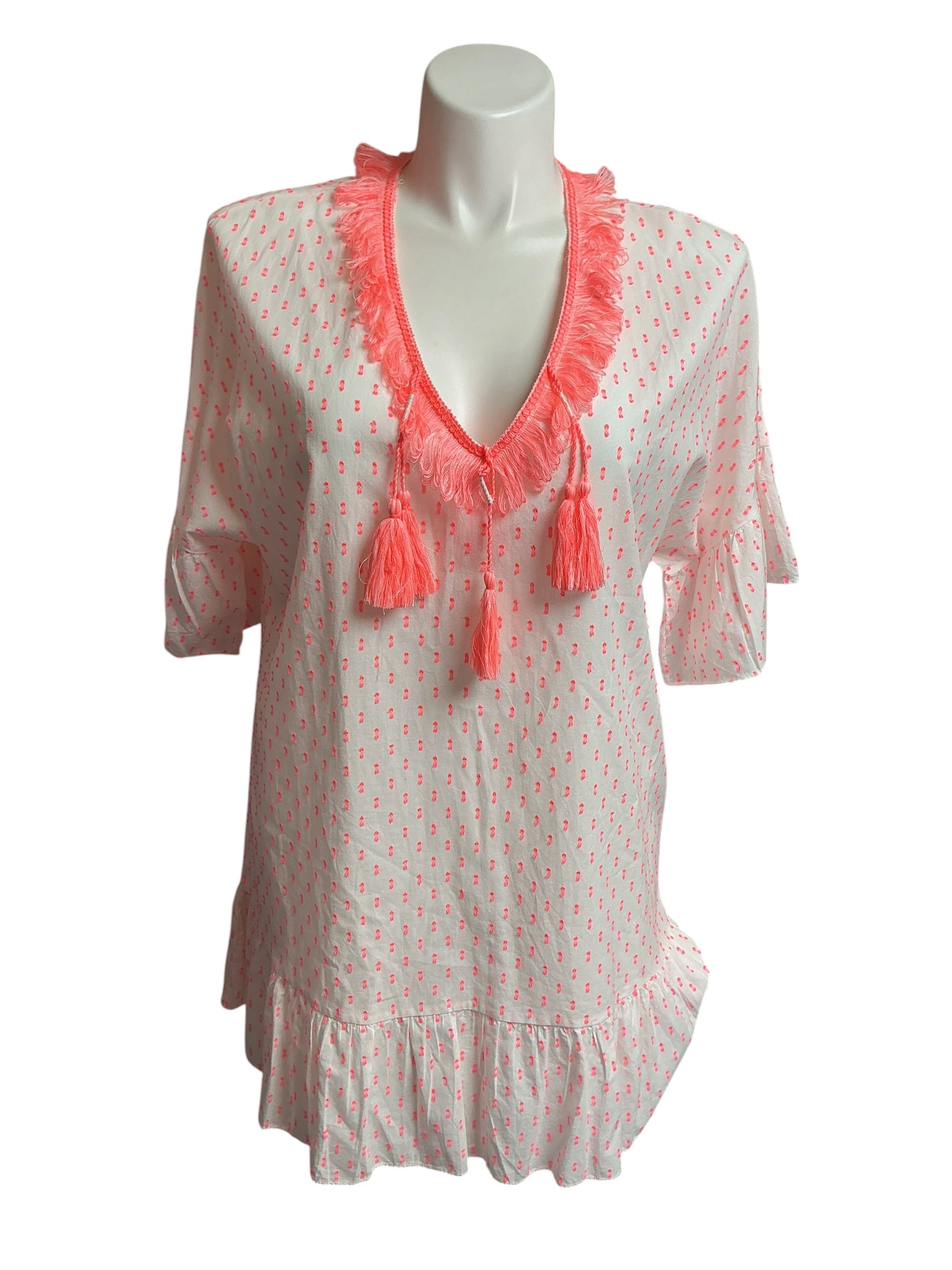 Lilly Pulitzer Kipper Coverup - Neon Clip - Size L/XL